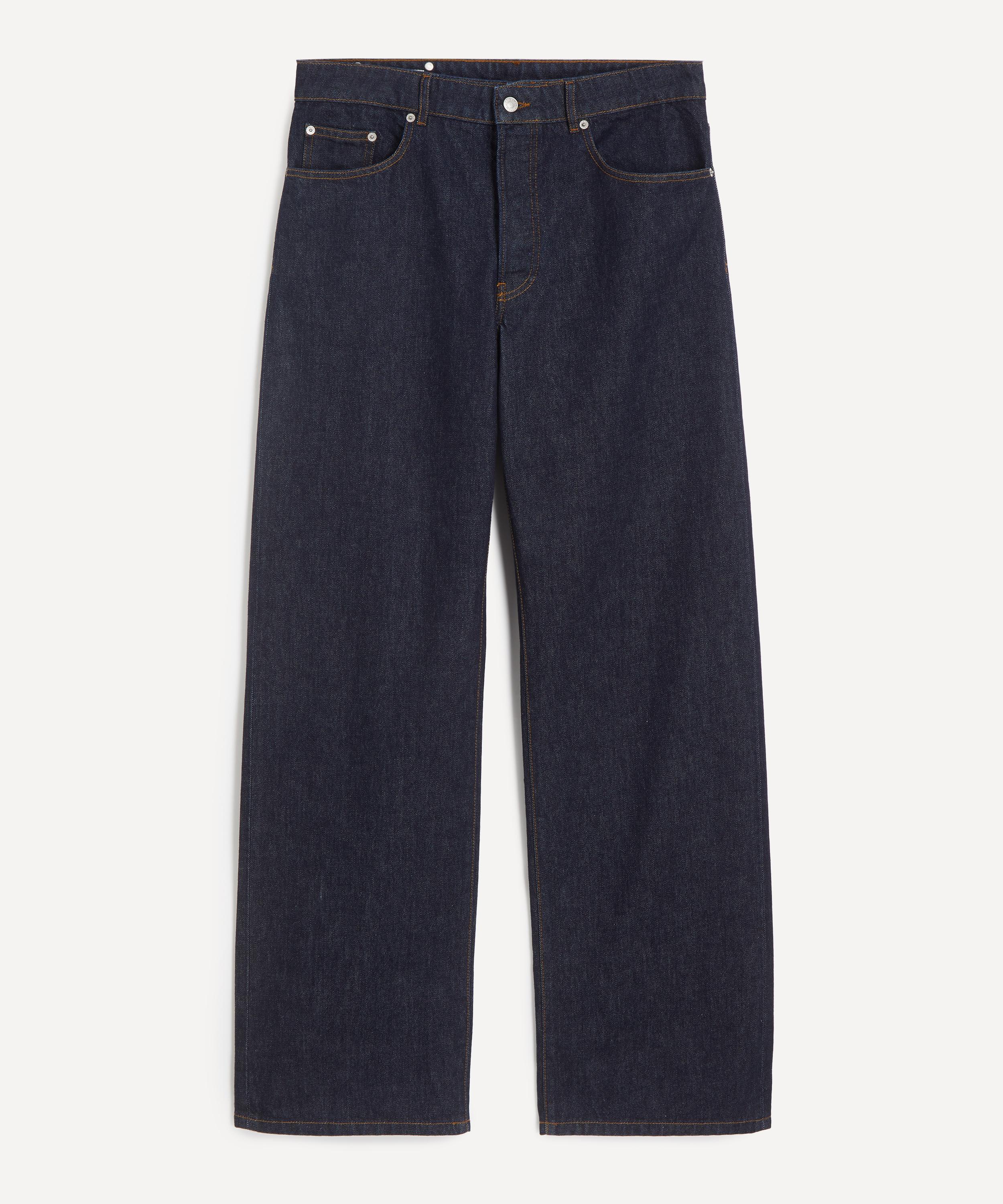 Dries Van Noten - Navy Wide-Leg Jeans