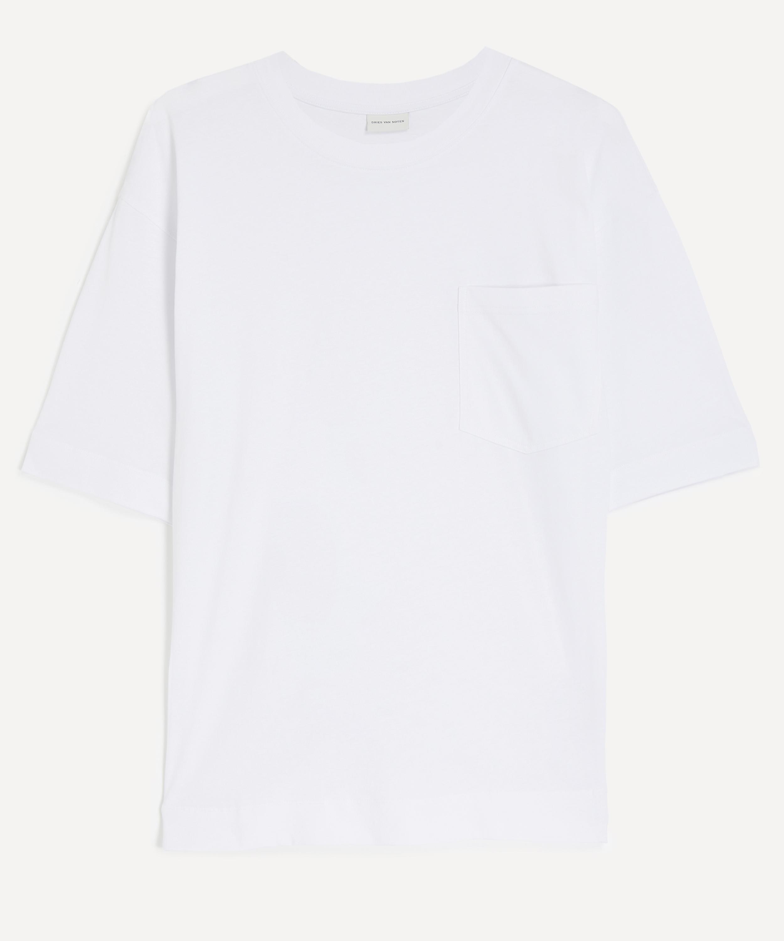 Dries Van Noten - White Cotton T-Shirt