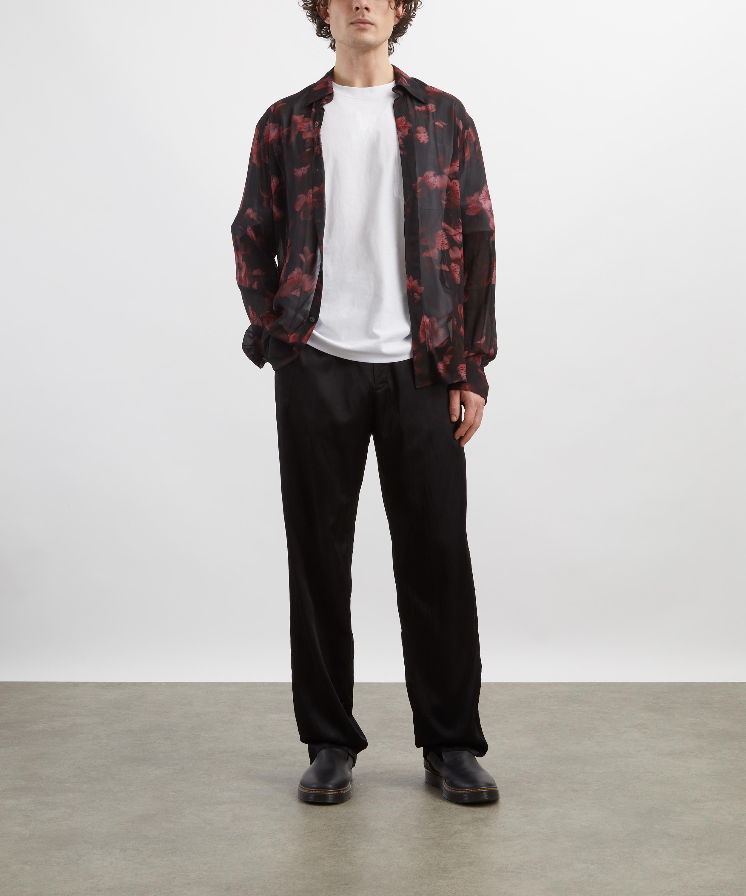 Dries Van Noten - White Cotton T-Shirt image number 1