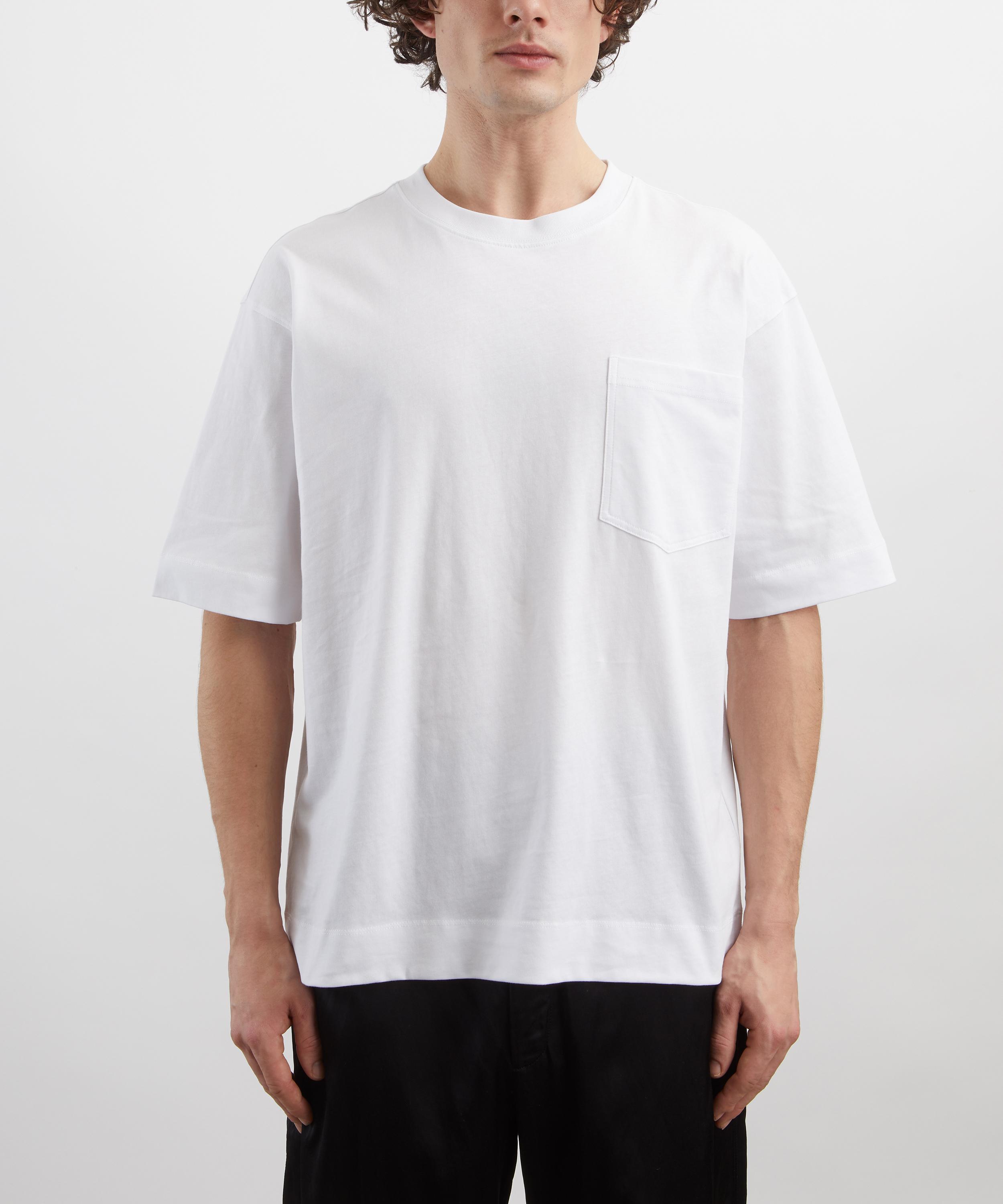 Dries Van Noten - White Cotton T-Shirt image number 2