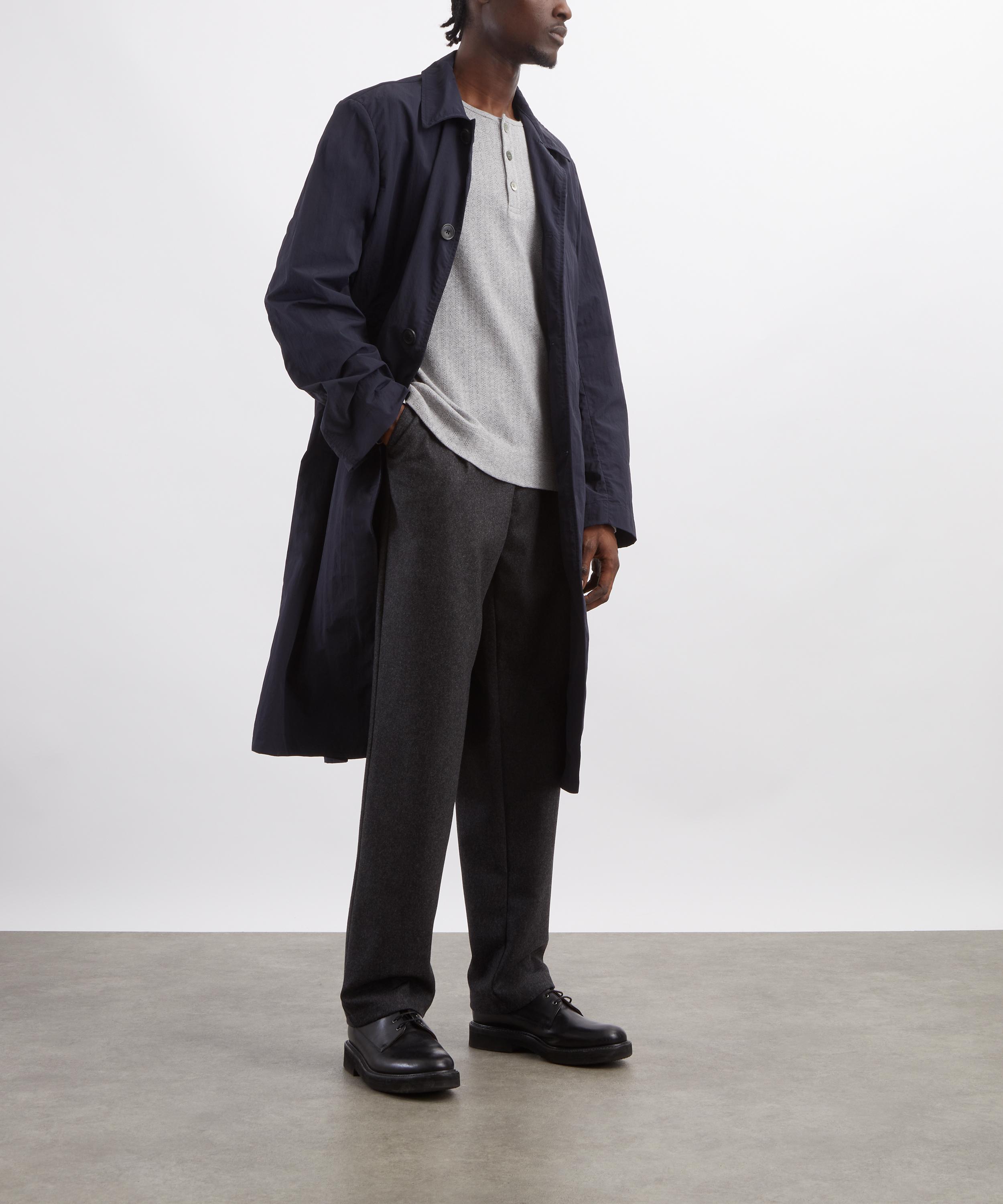 Dries Van Noten - Pointelle Henley T-Shirt image number 1