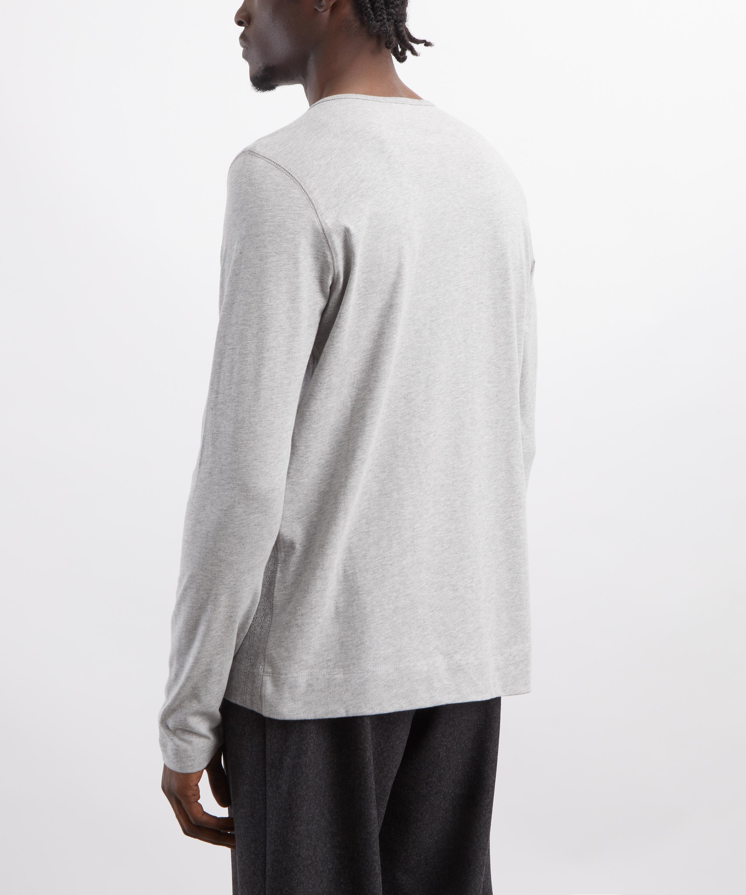 Dries Van Noten - Pointelle Henley T-Shirt image number 3