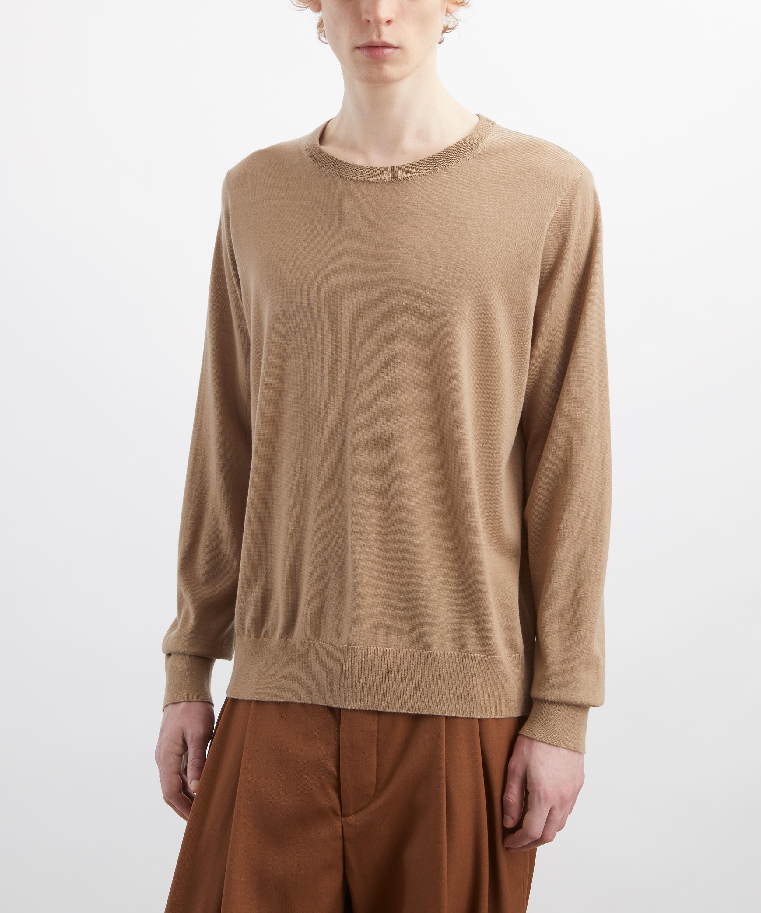 Dries Van Noten - Tan Cashmere Sweater image number 2