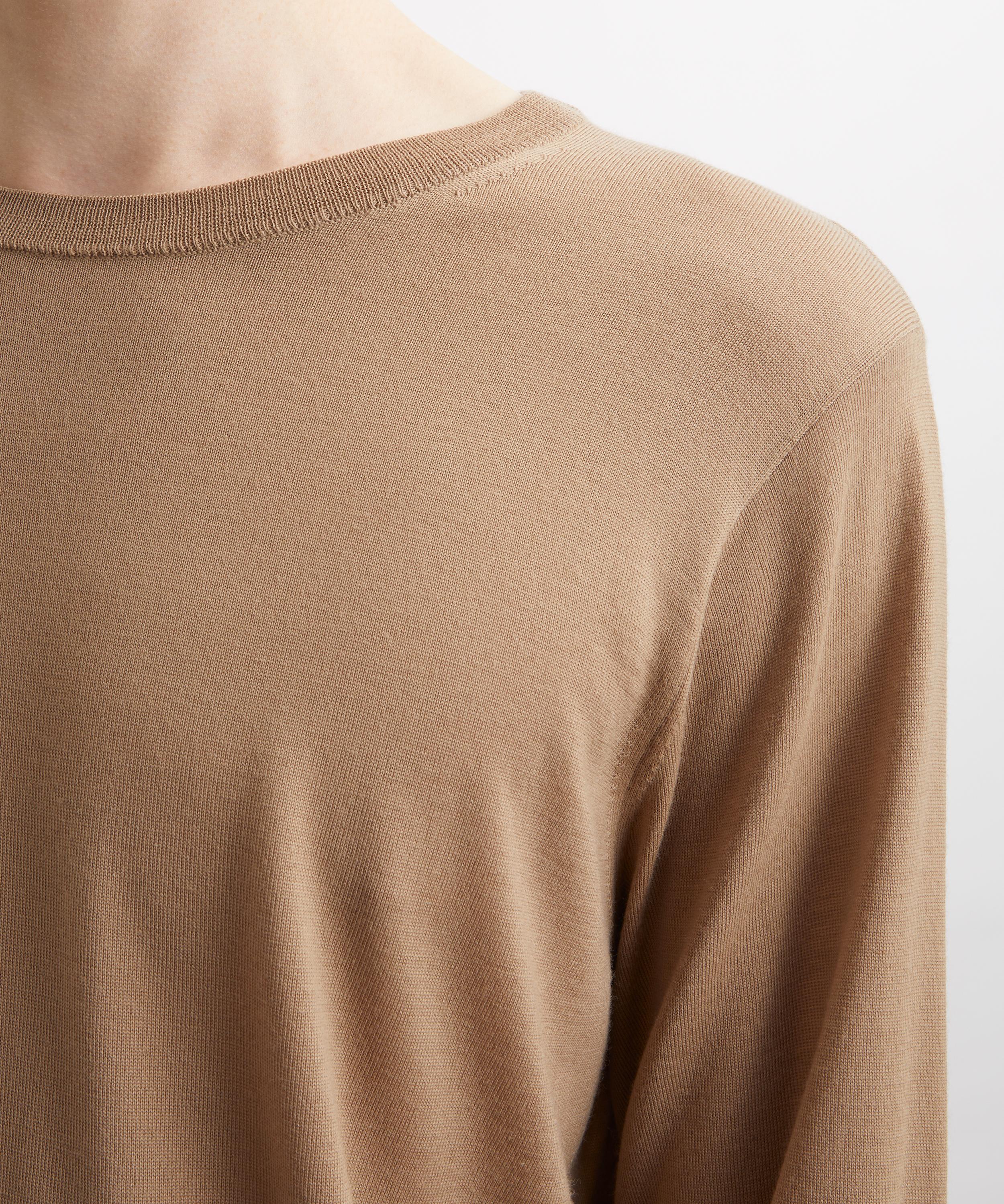 Dries Van Noten - Tan Cashmere Sweater image number 4
