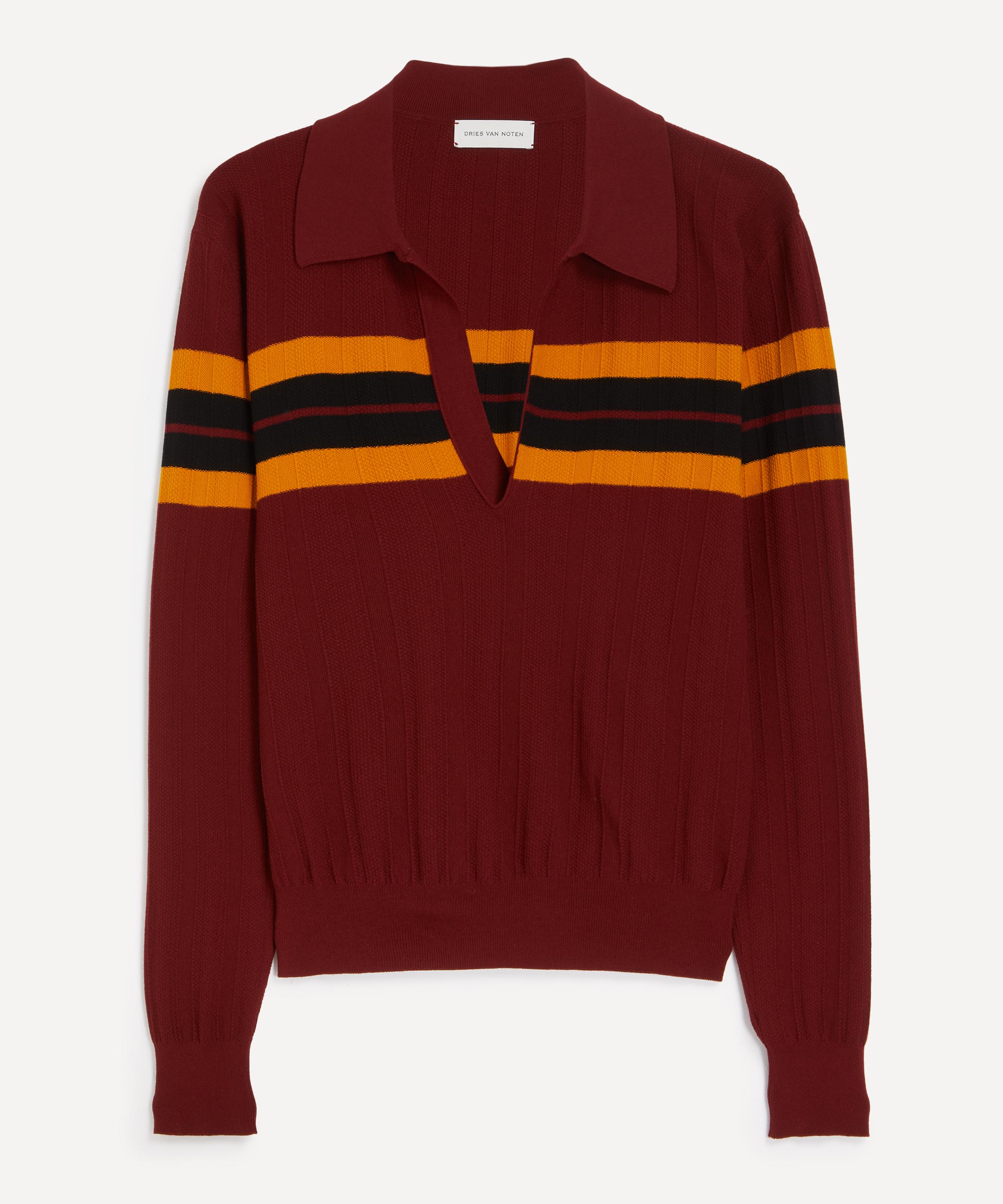Dries Van Noten - Block Stripe Polo Shirt