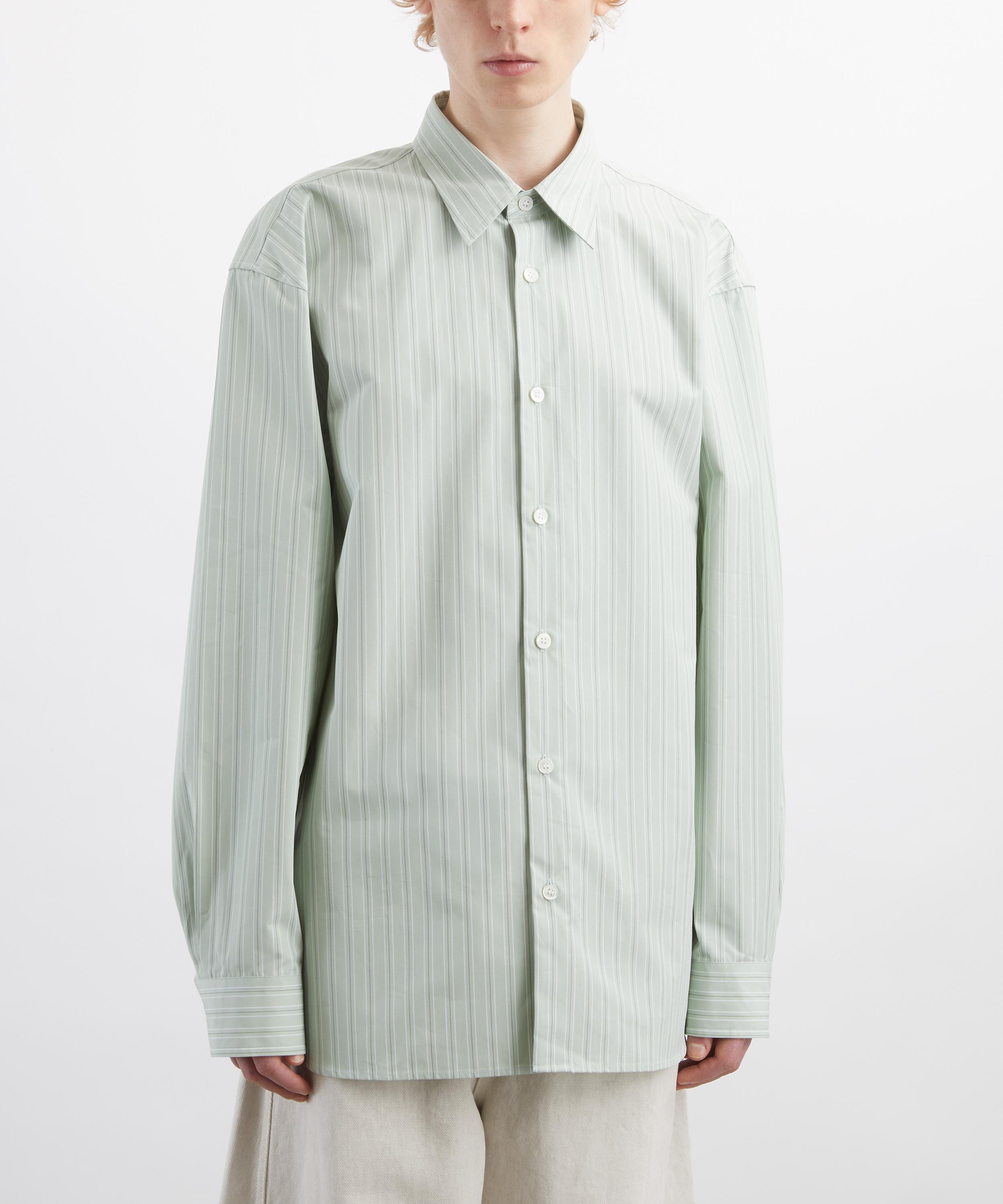 Dries Van Noten - Pistachio Cotton Shirt image number 2