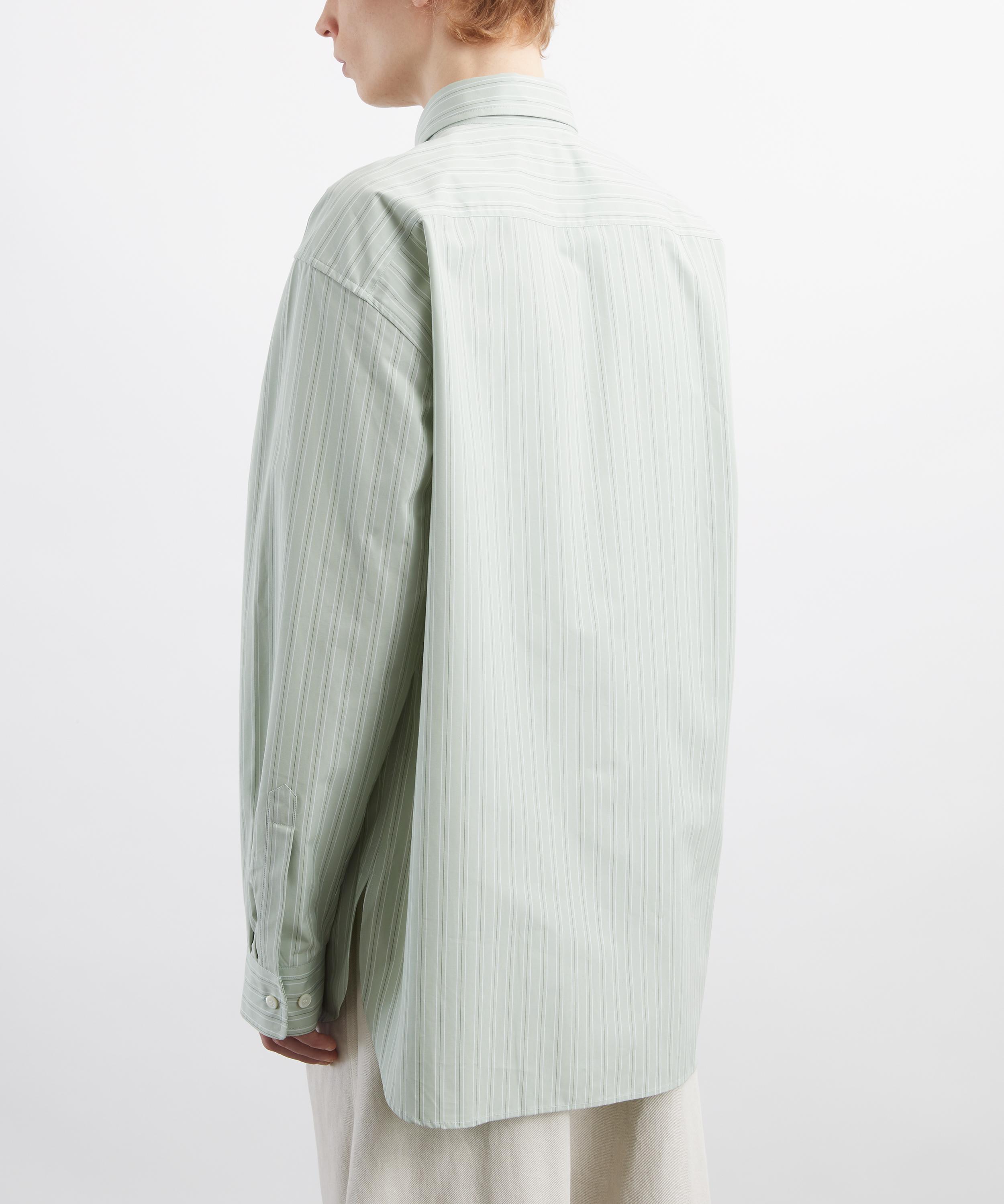 Dries Van Noten - Pistachio Cotton Shirt image number 3