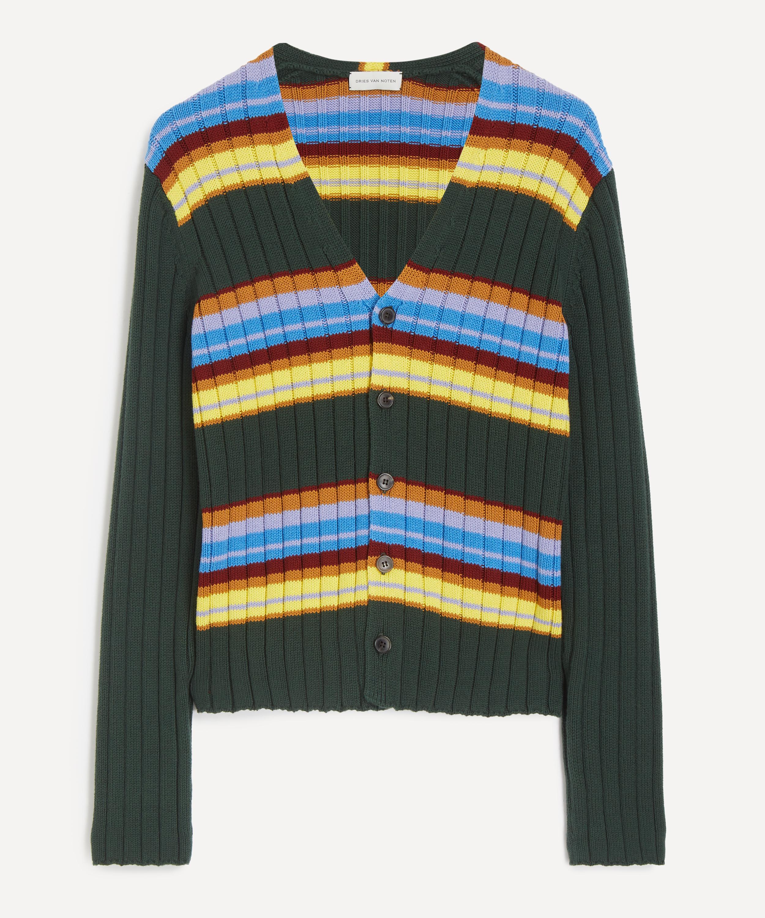 Dries Van Noten - Striped Cardigan