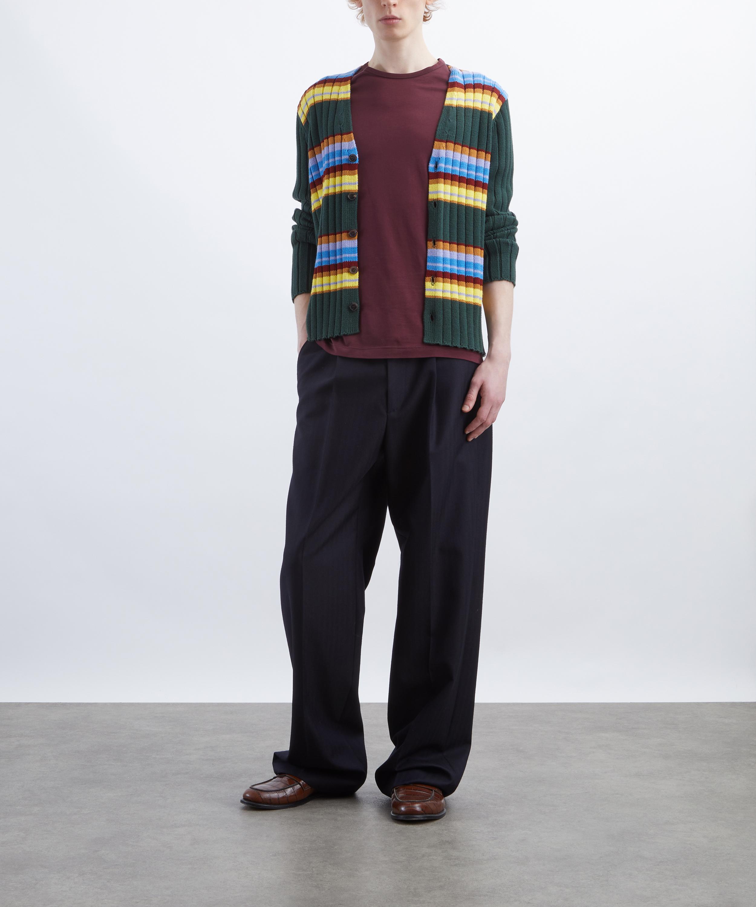 Dries Van Noten - Striped Cardigan image number 1