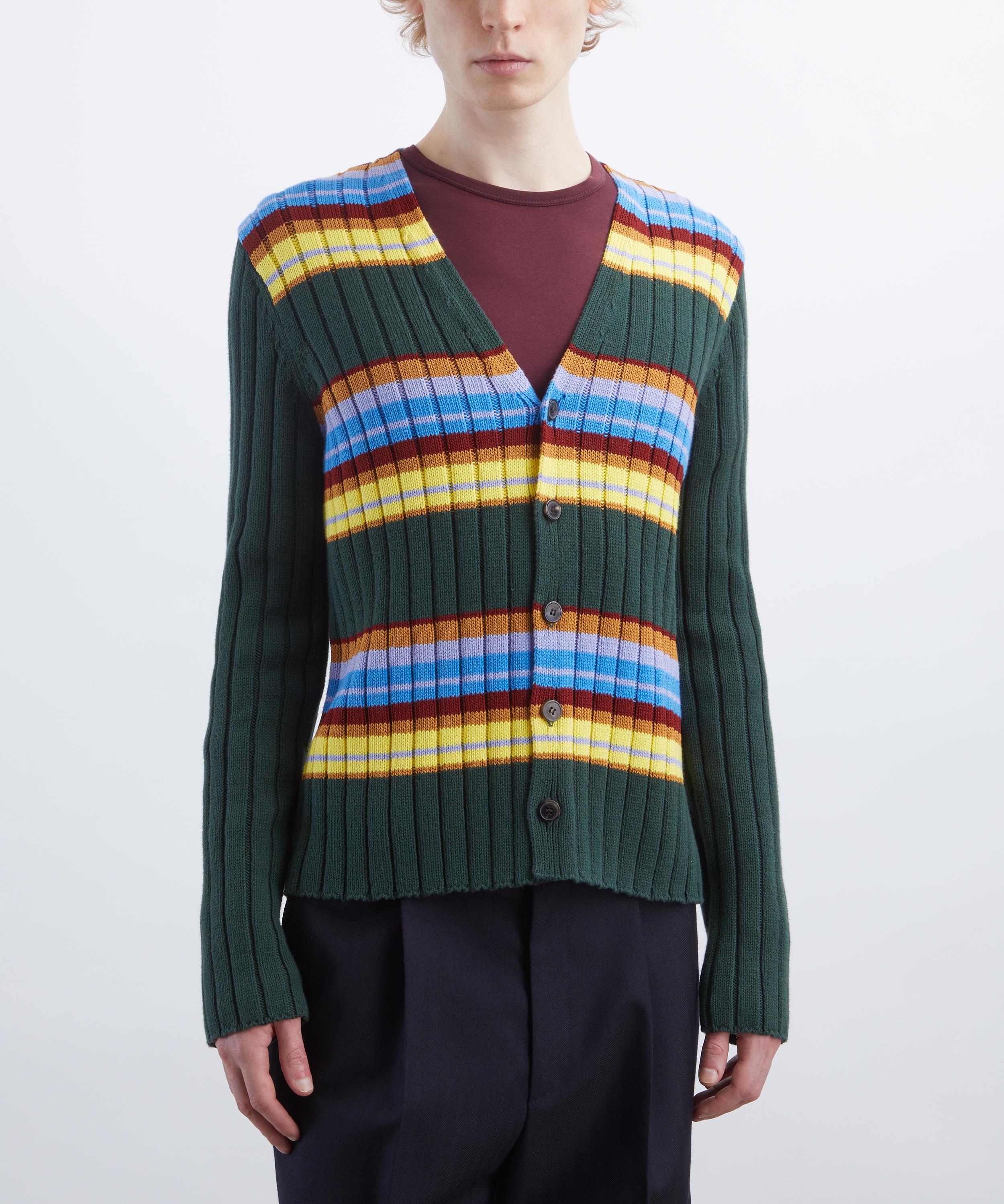 Dries Van Noten - Striped Cardigan image number 2