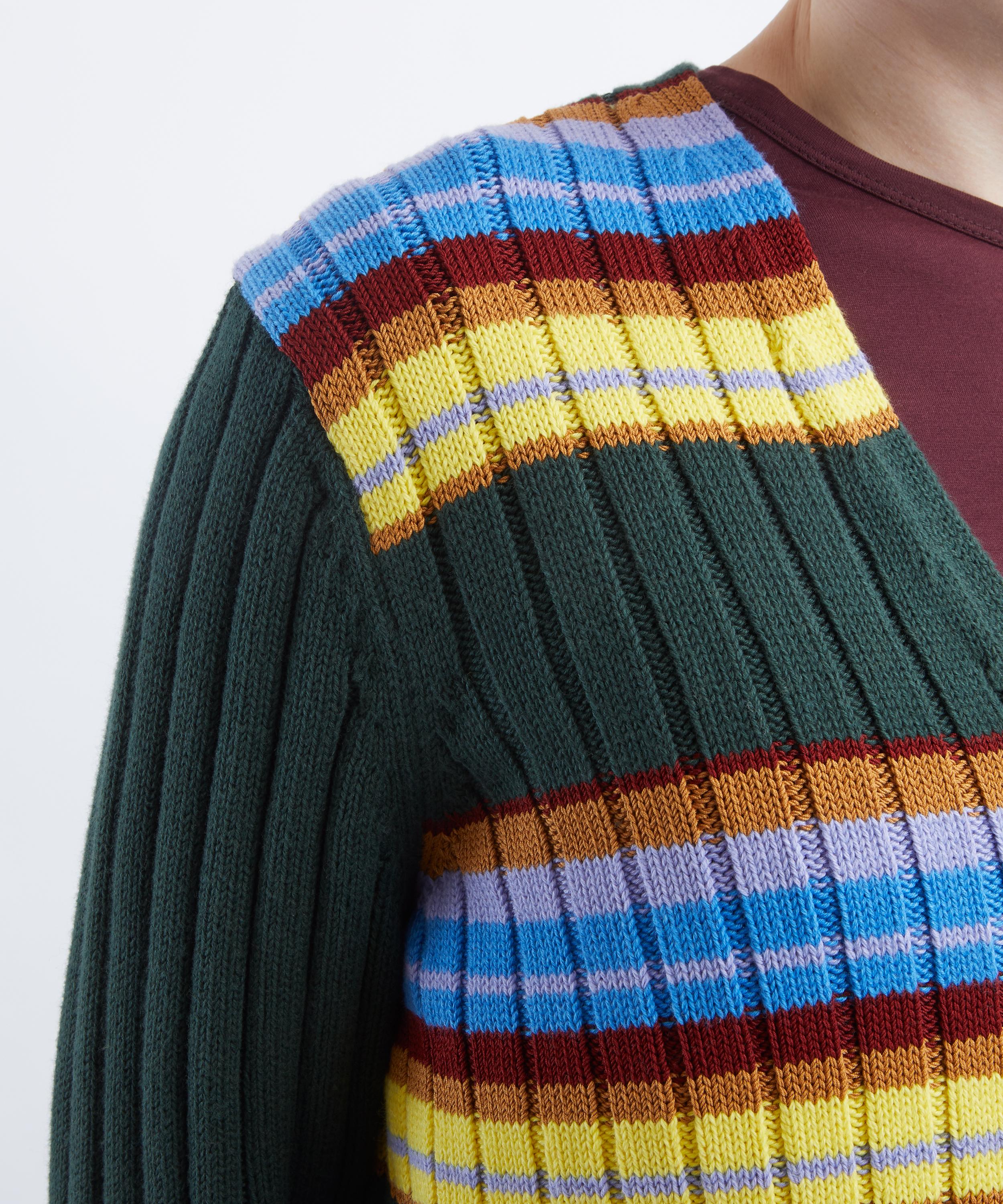 Dries Van Noten - Striped Cardigan image number 4