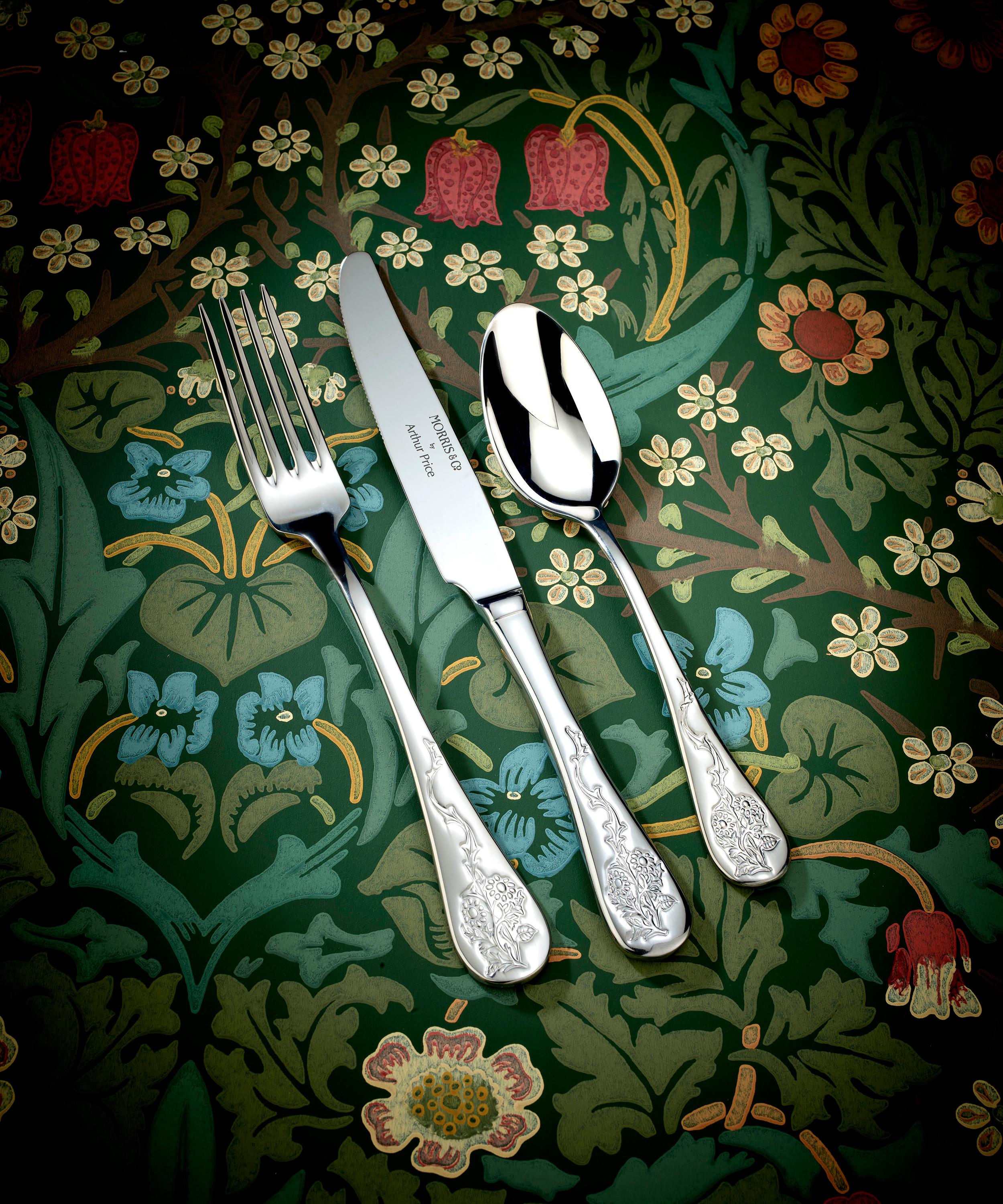 Arthur Price - Morris and Co. Blackthorn 24-Piece Boxed Cutlery Set image number 1