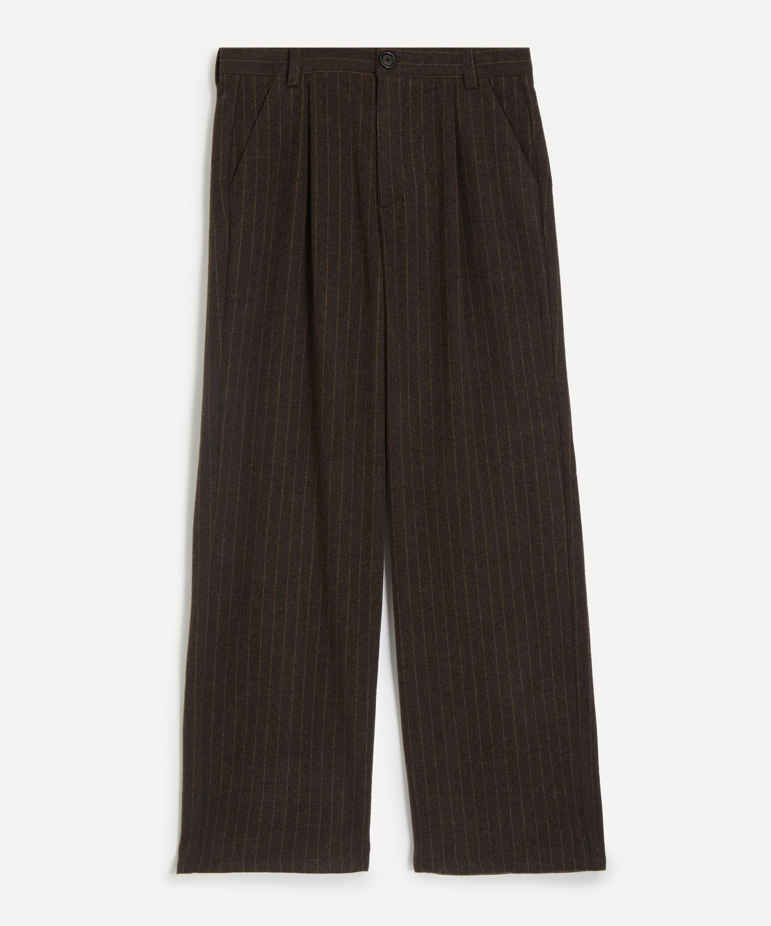 Oliver Spencer - Orsman Taplin Brown Wide-Leg Trousers