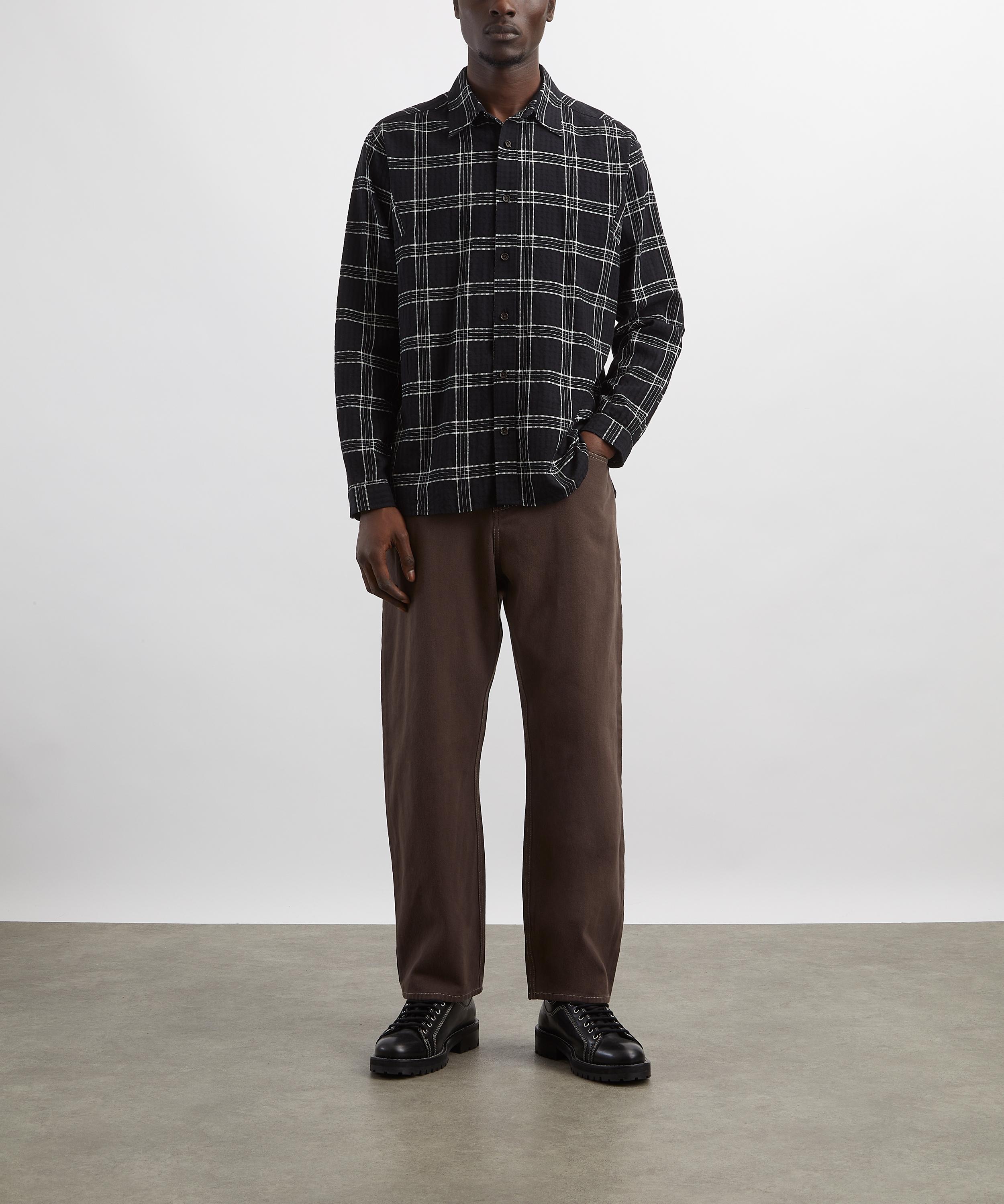 Oliver Spencer - Garrison Long-Sleeve Check Shirt image number 1