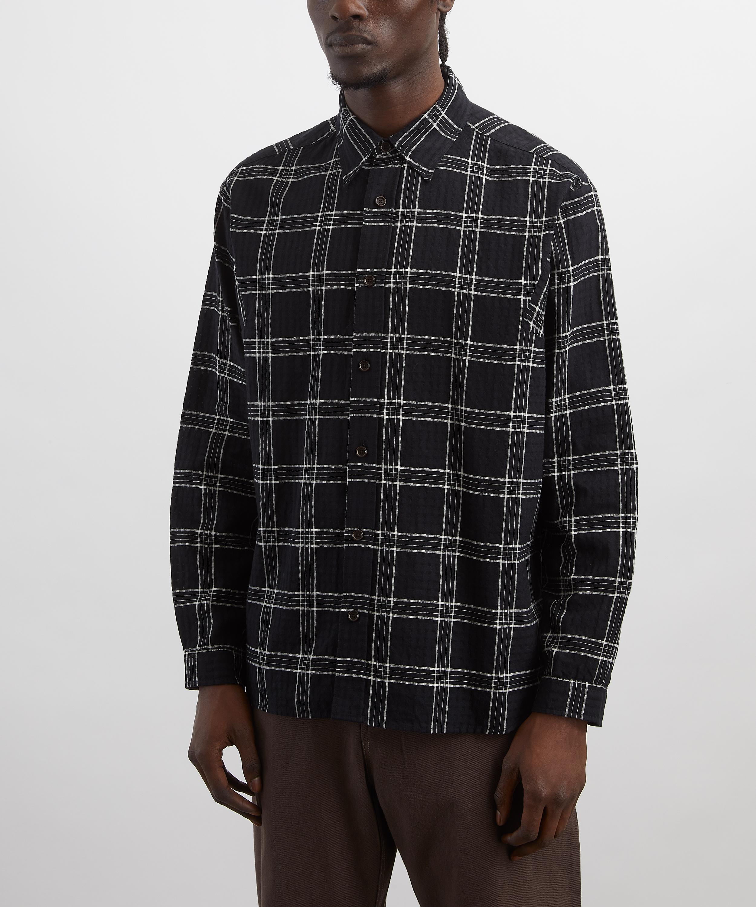Oliver Spencer - Garrison Long-Sleeve Check Shirt image number 2