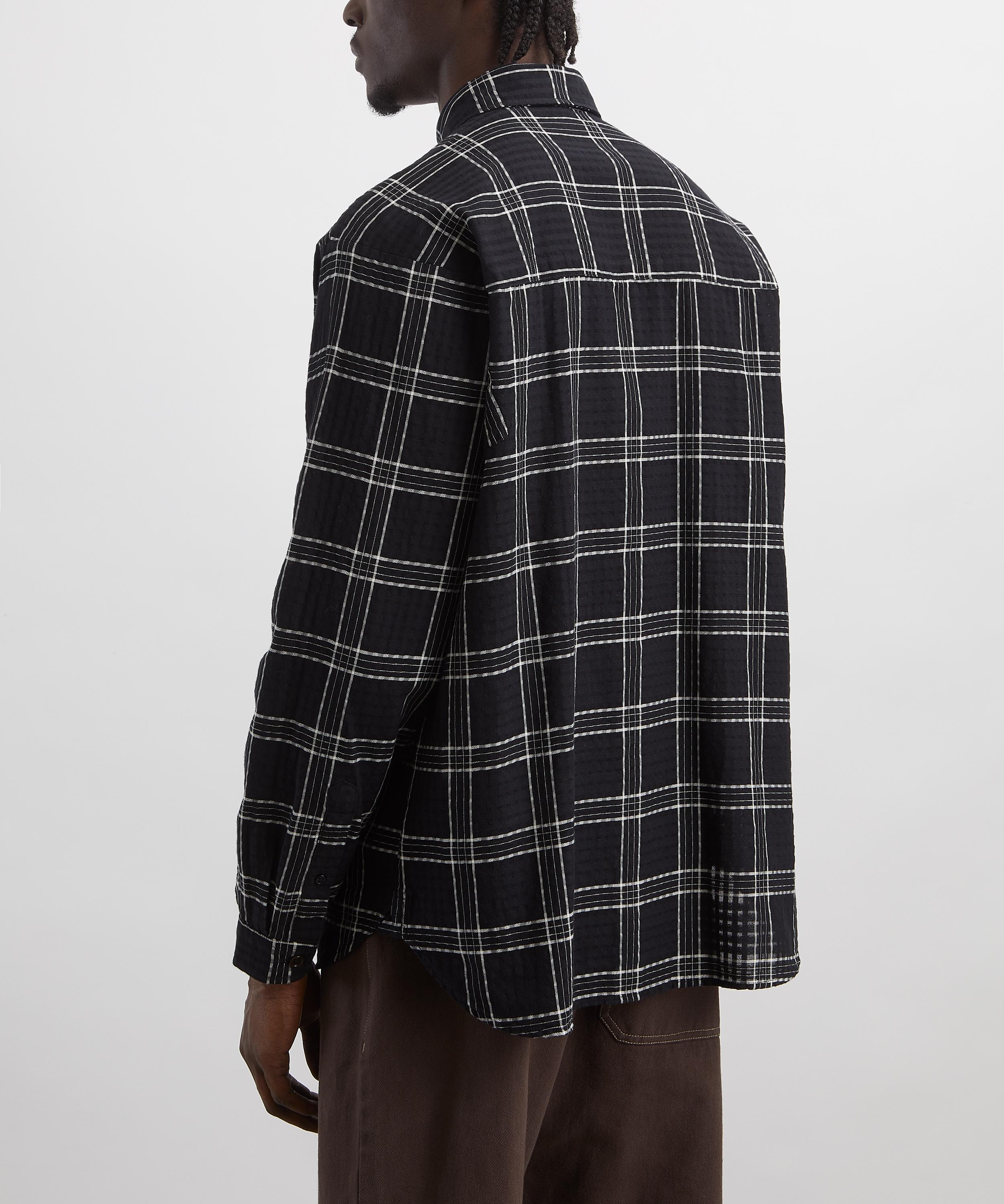 Oliver Spencer - Garrison Long-Sleeve Check Shirt image number 3