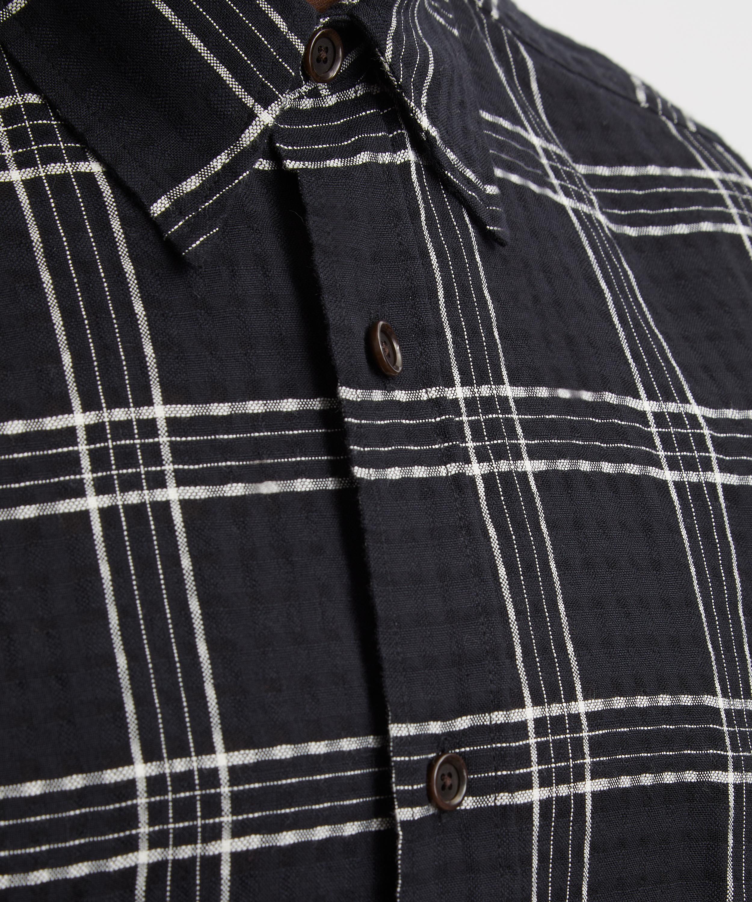 Oliver Spencer - Garrison Long-Sleeve Check Shirt image number 4
