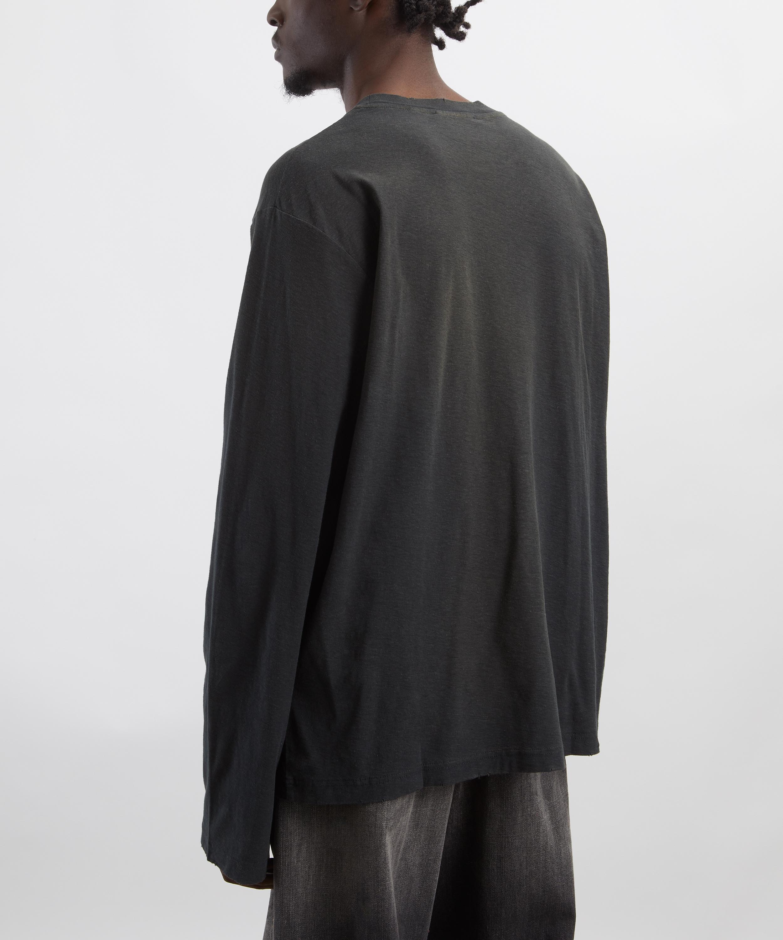 Acne Studios - Logo Long-Sleeve T-Shirt image number 3