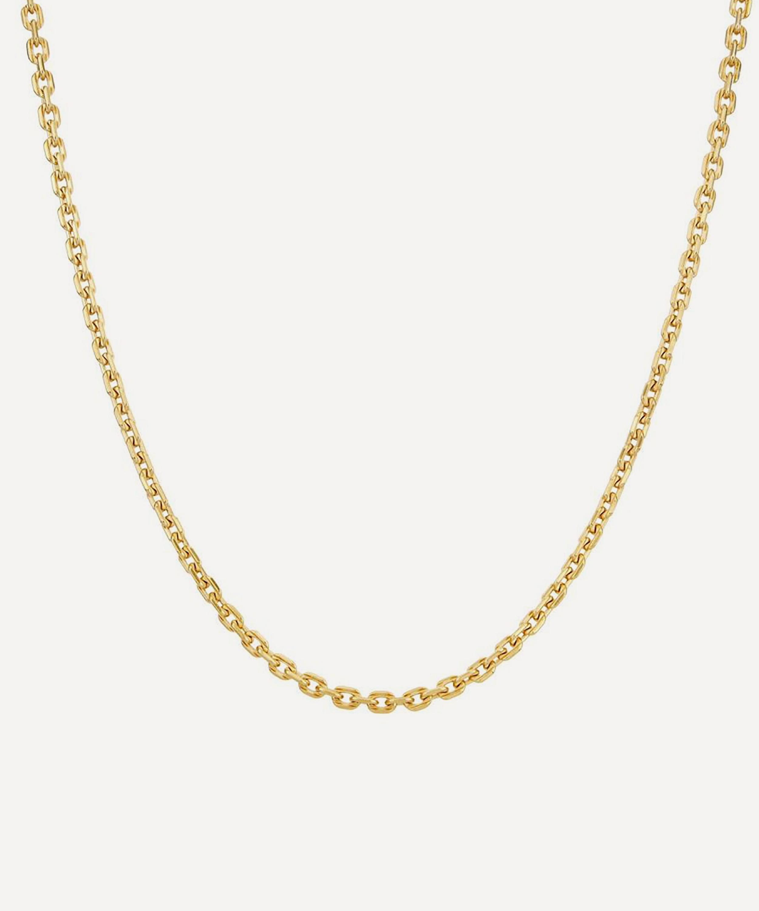 Dinny Hall - 18ct Gold-Plated Vermeil Silver Chunky Trace Chain Necklace