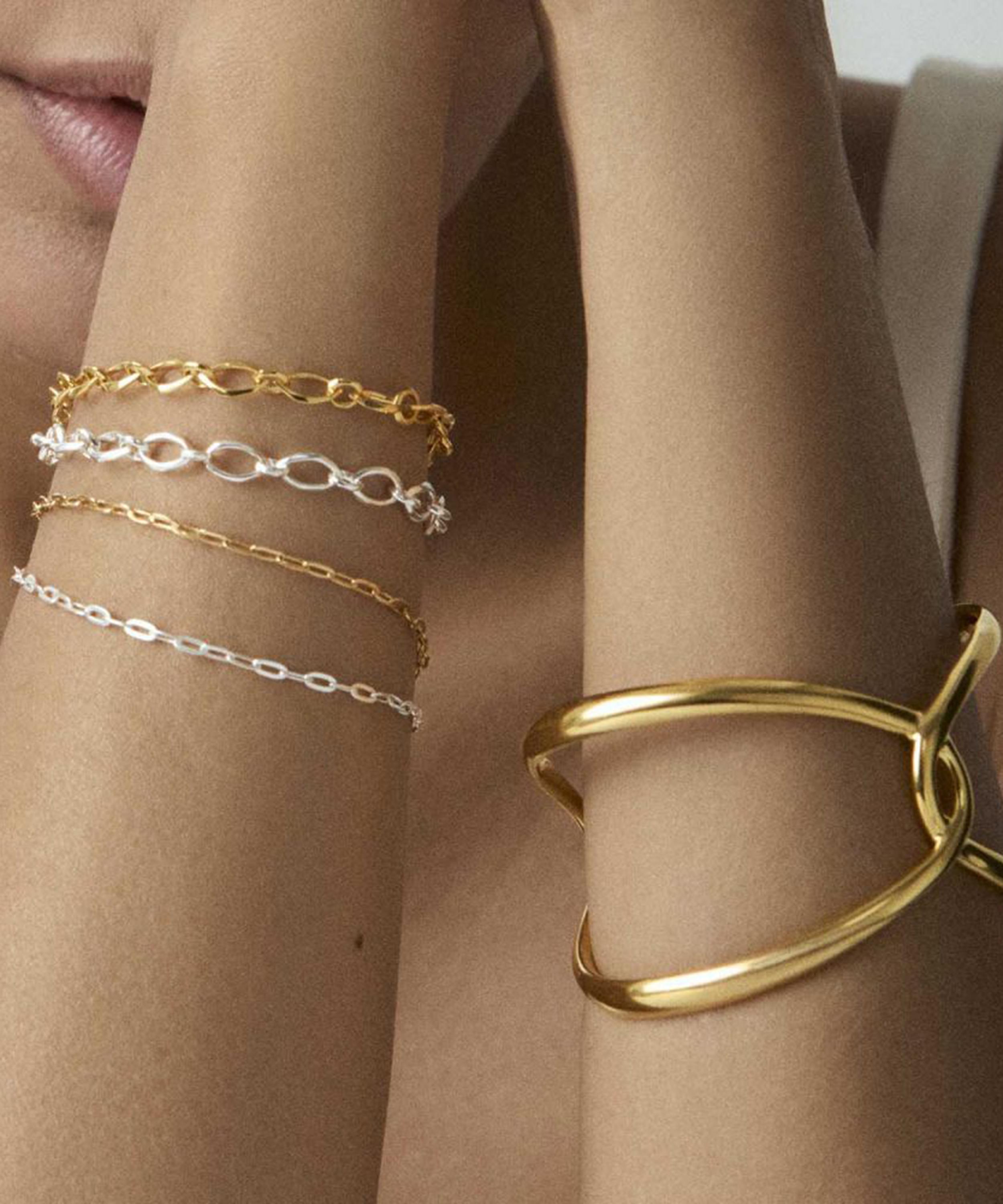 Dinny Hall - Sterling Silver Thalassa Chain Link Bracelet image number 1