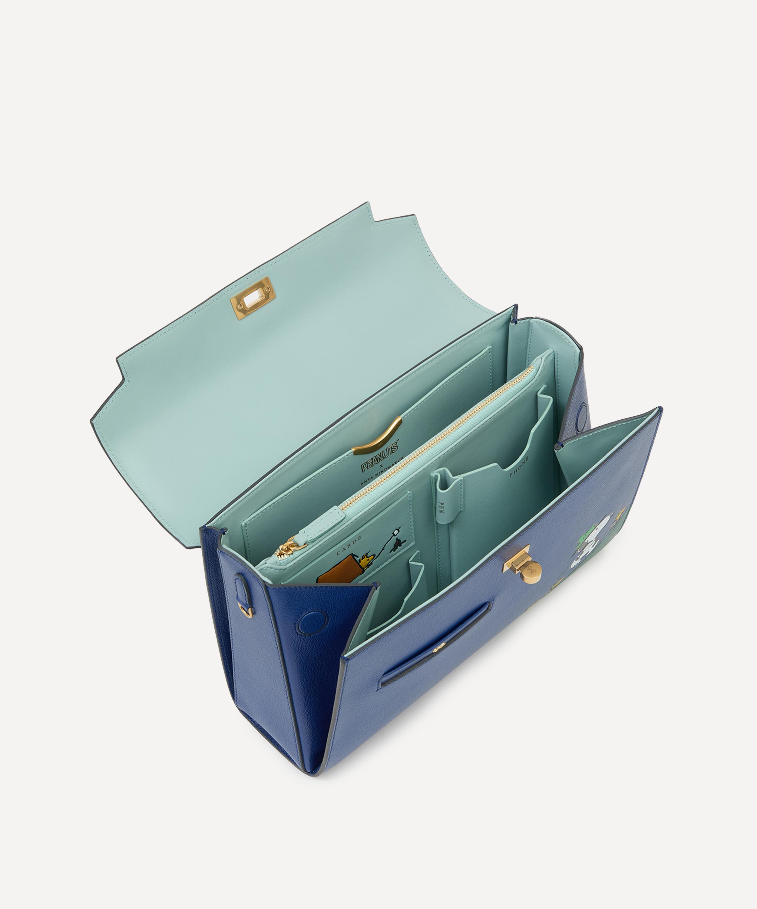 Anya Hindmarch - x Peanuts Snoopy Mortimer Top Handle Bag image number 5