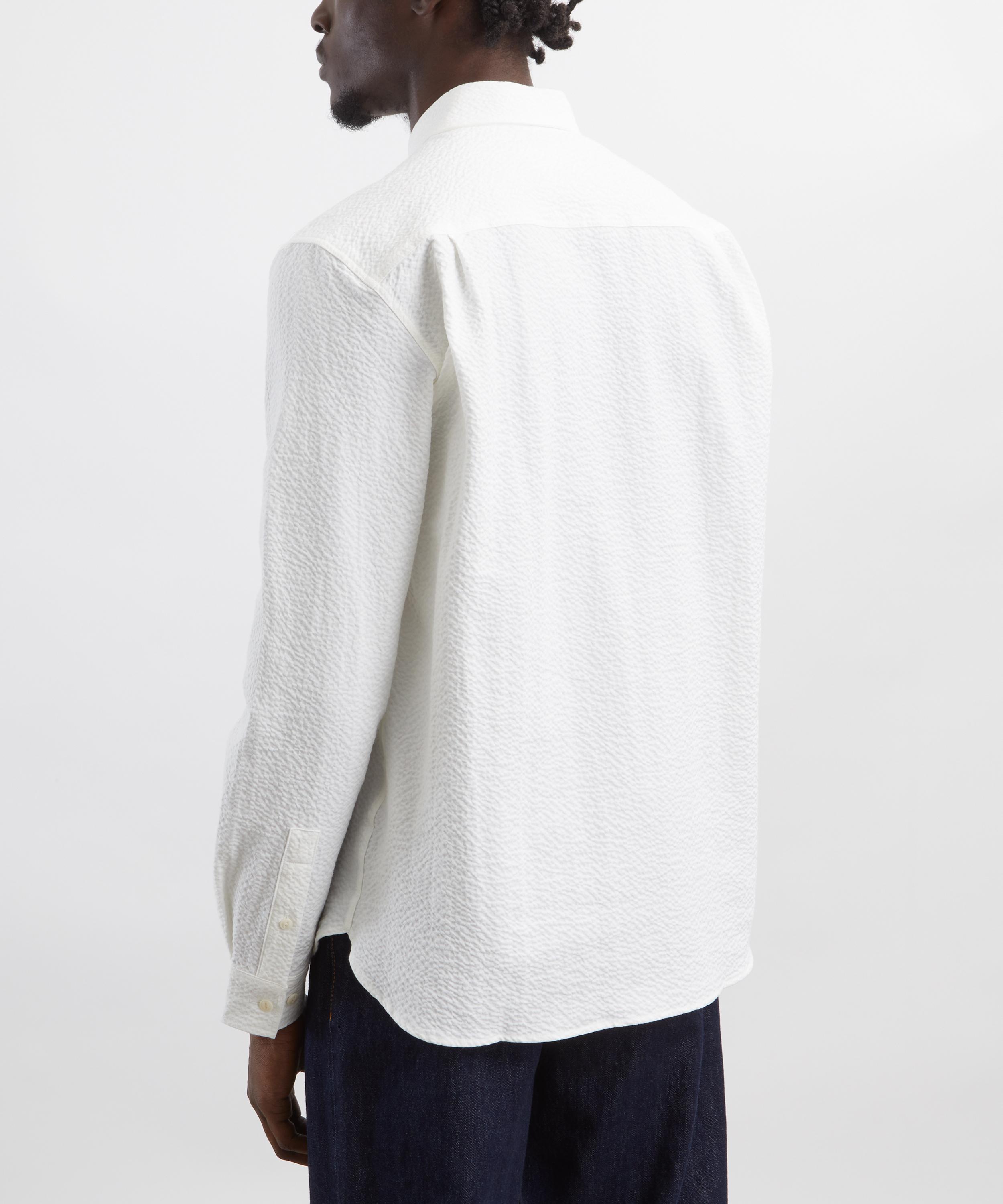 YMC - Seersucker Long-Sleeve Shirt image number 2