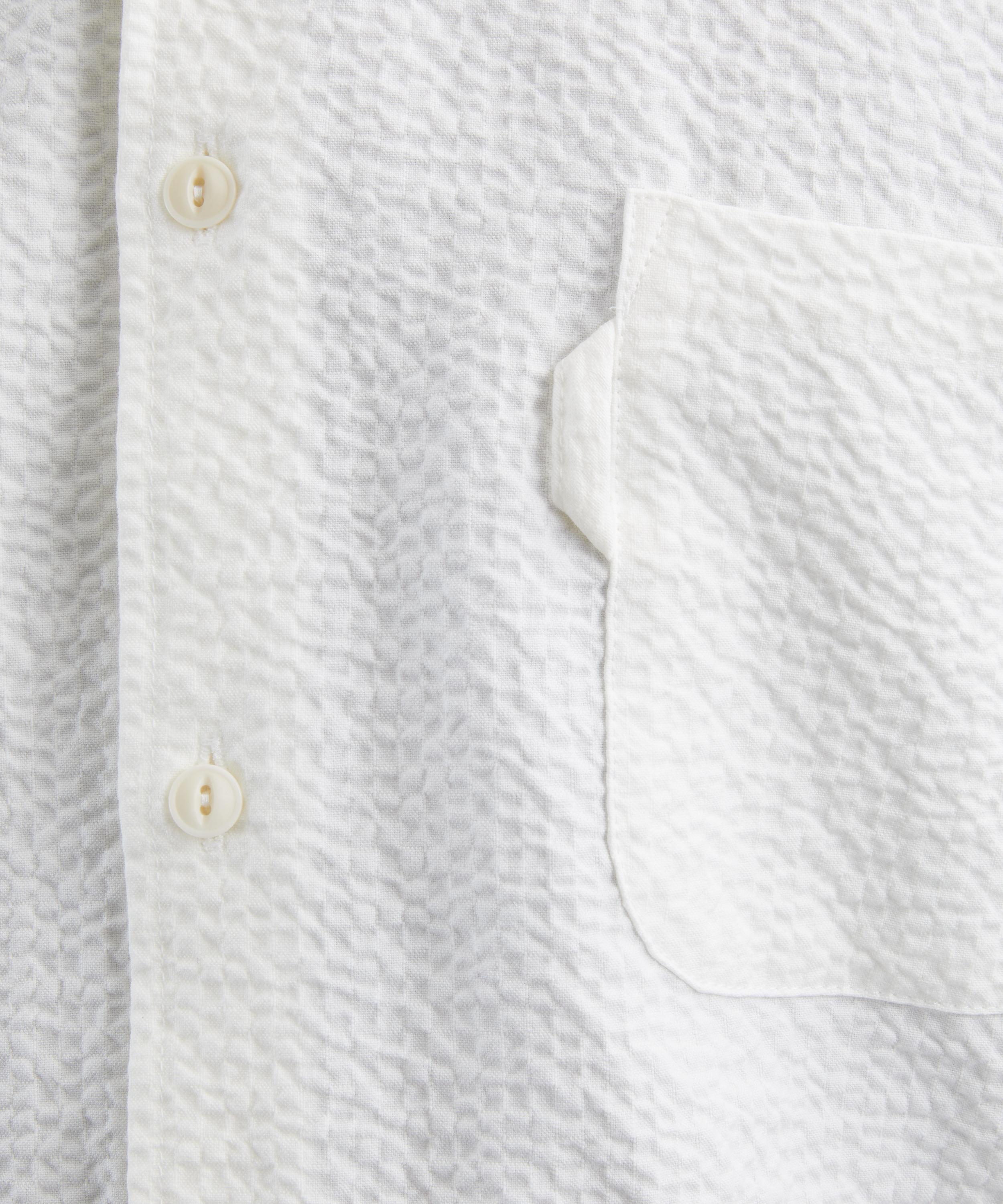 YMC - Seersucker Long-Sleeve Shirt image number 4