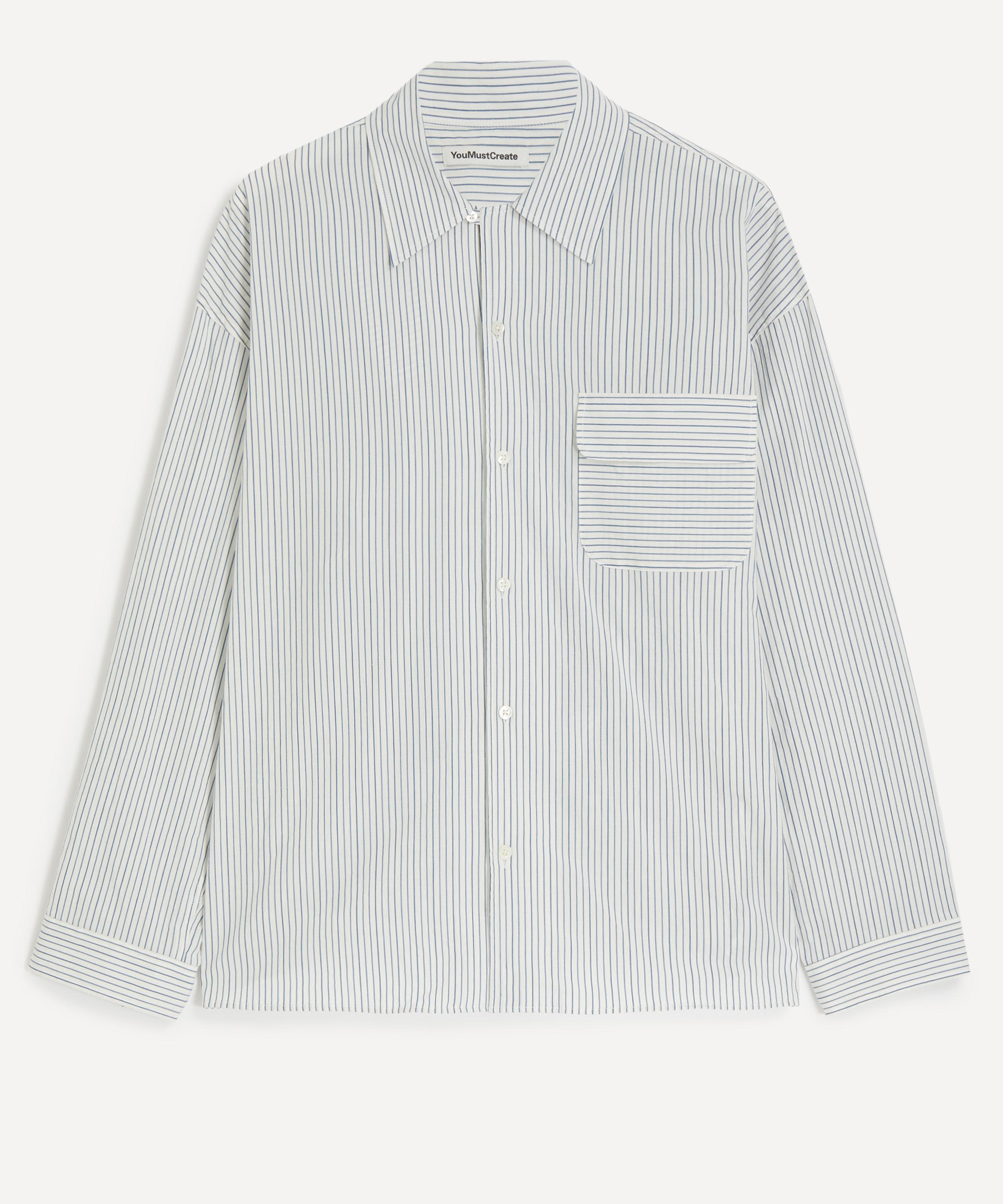 YMC - Wray Pinstripe Shirt