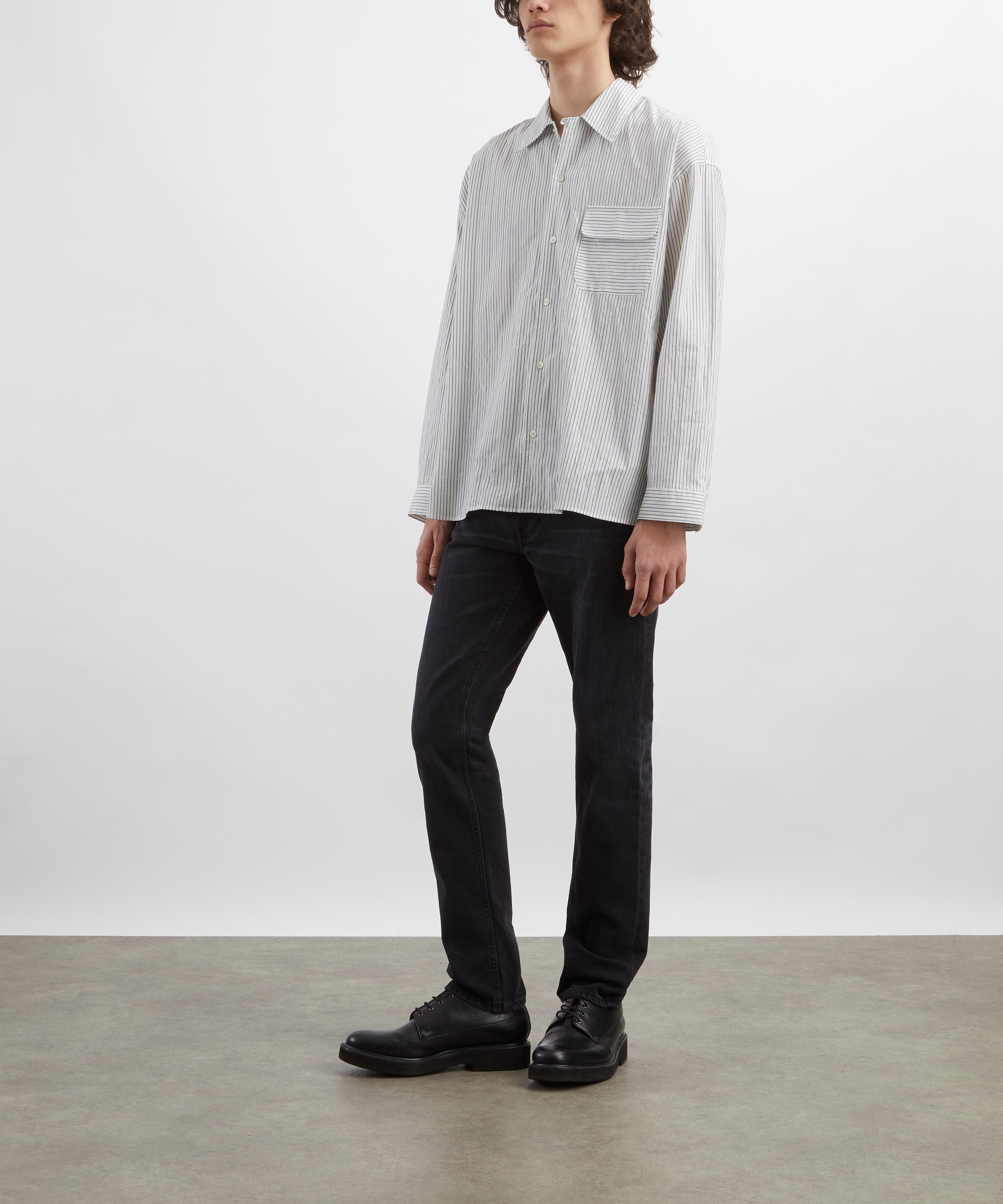 YMC - Wray Pinstripe Shirt image number 1