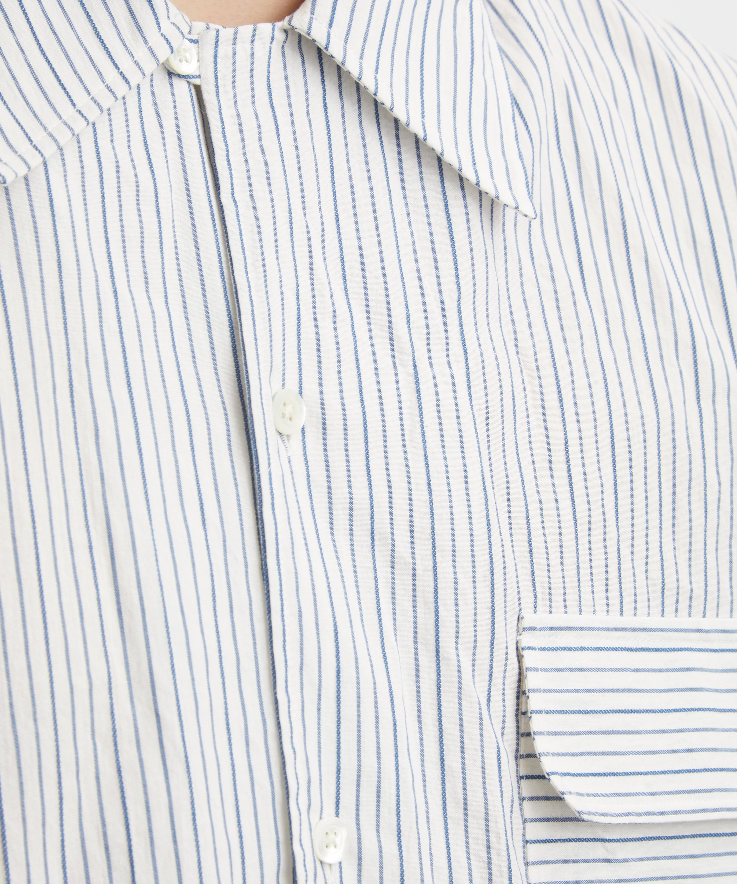YMC - Wray Pinstripe Shirt image number 4