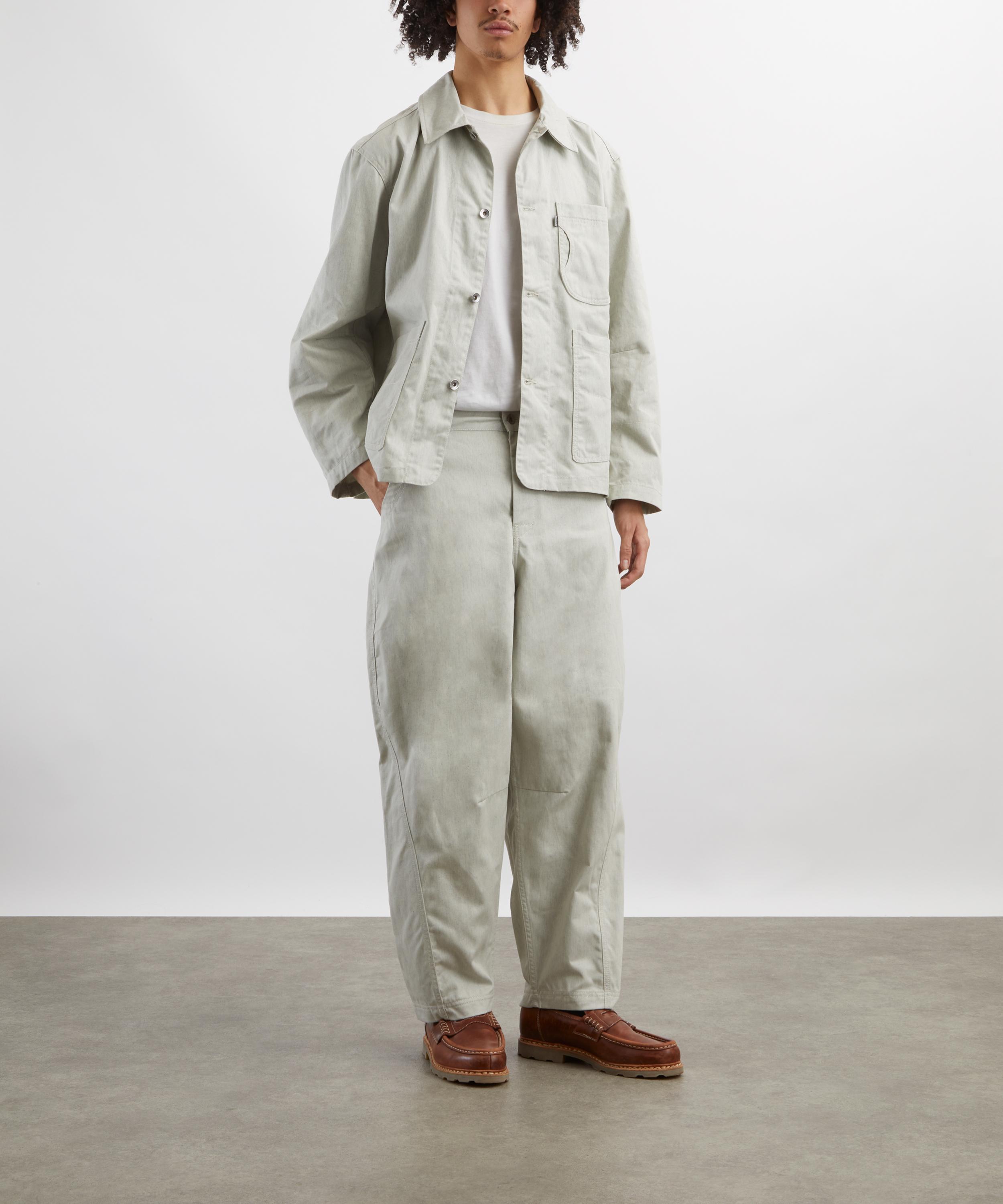 YMC - Natural Twisted Jeans image number 1