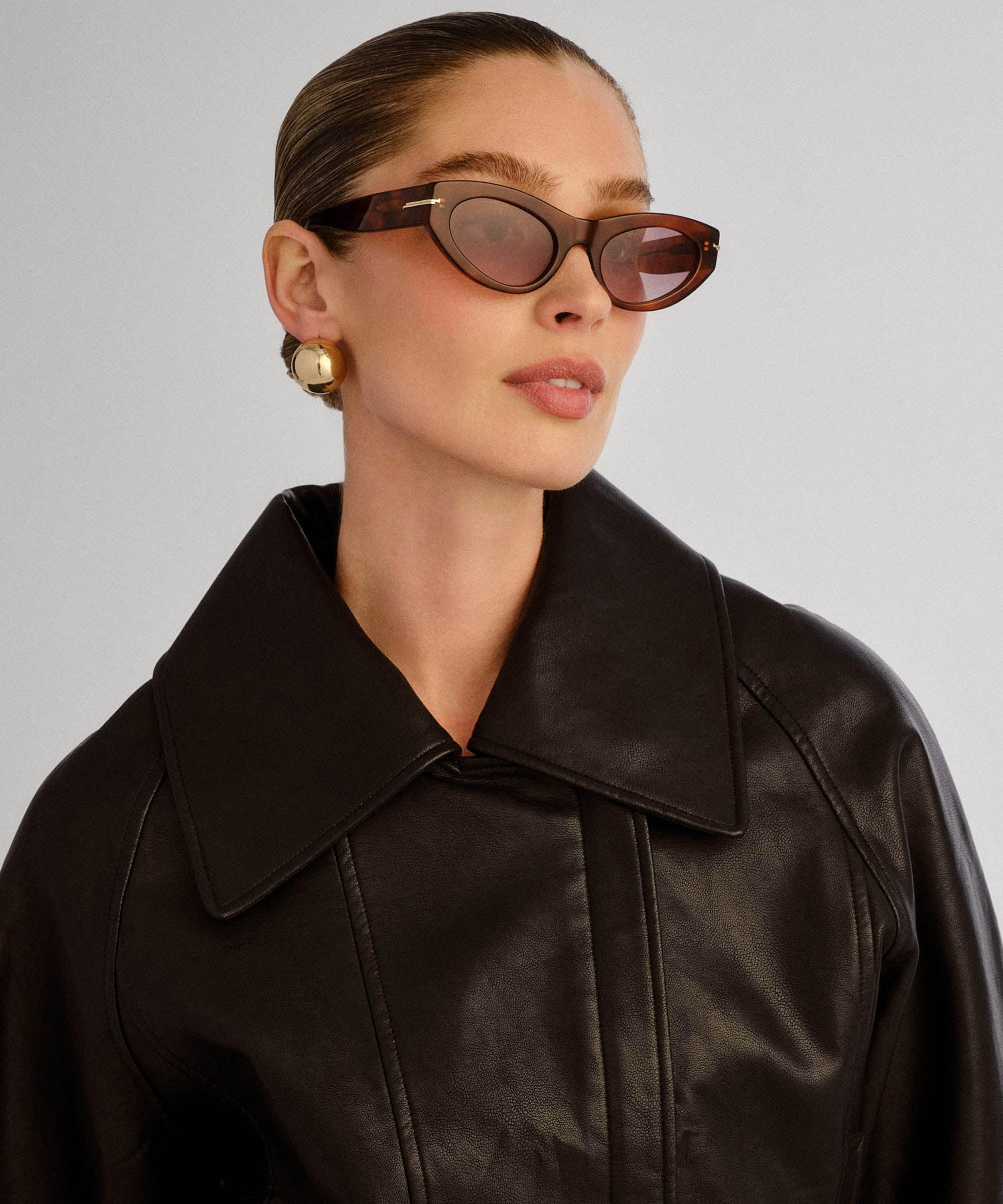 Luv Lou - Sofia Torte Cat-Eye Sunglasses image number 1