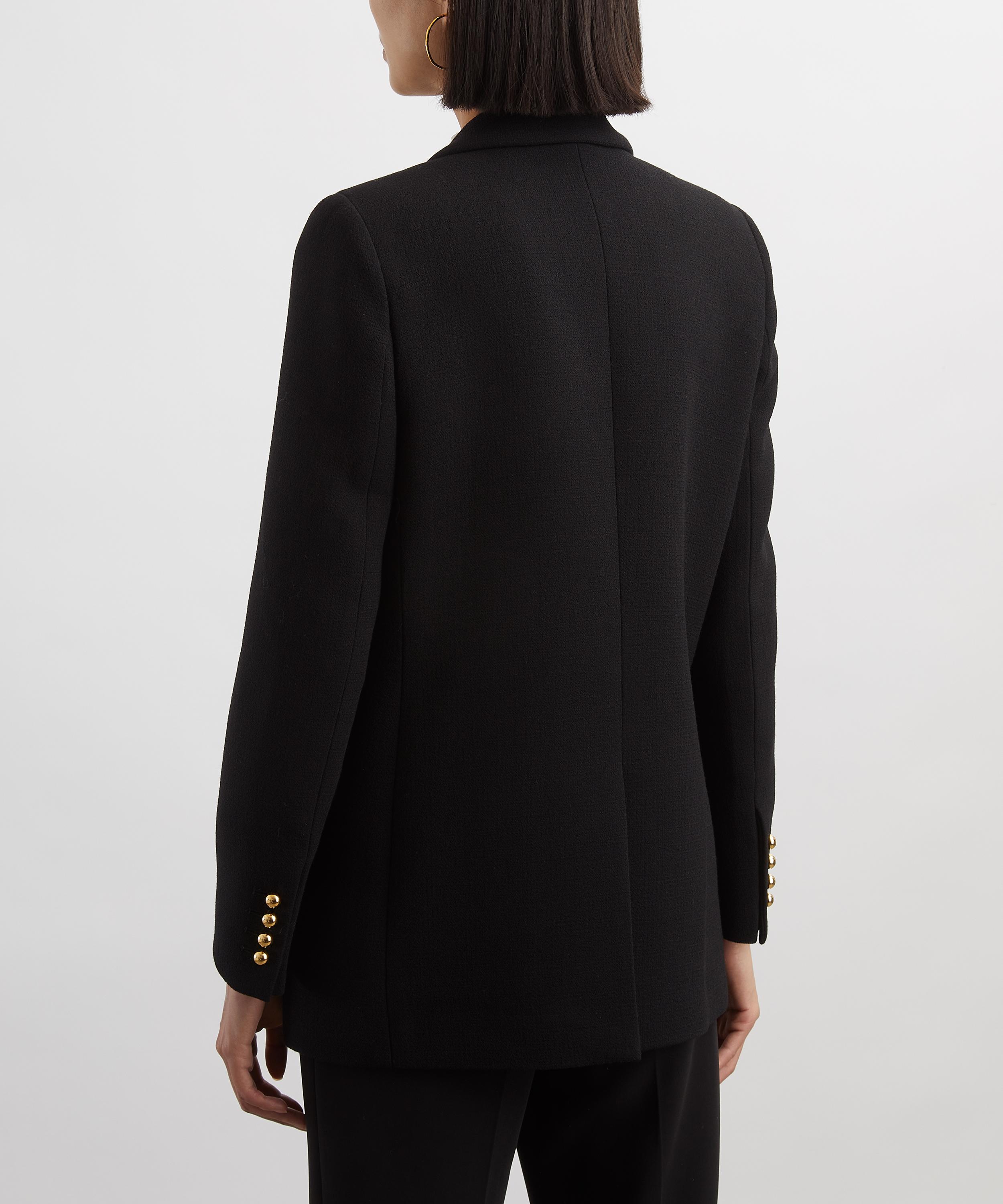 BLAZÉ Milano - Black Resolute Double-Breasted Blazer image number 3