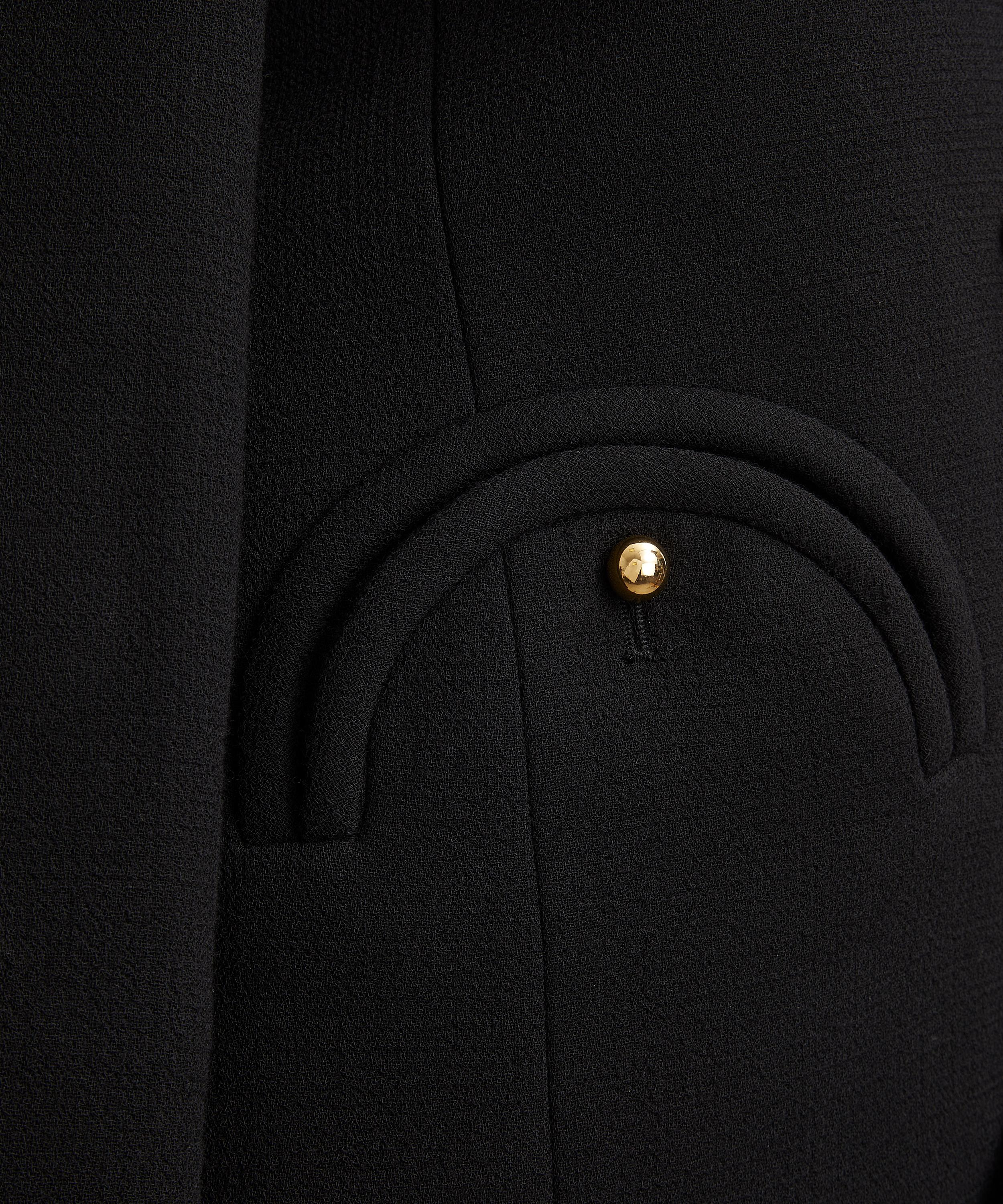BLAZÉ Milano - Black Resolute Double-Breasted Blazer image number 4