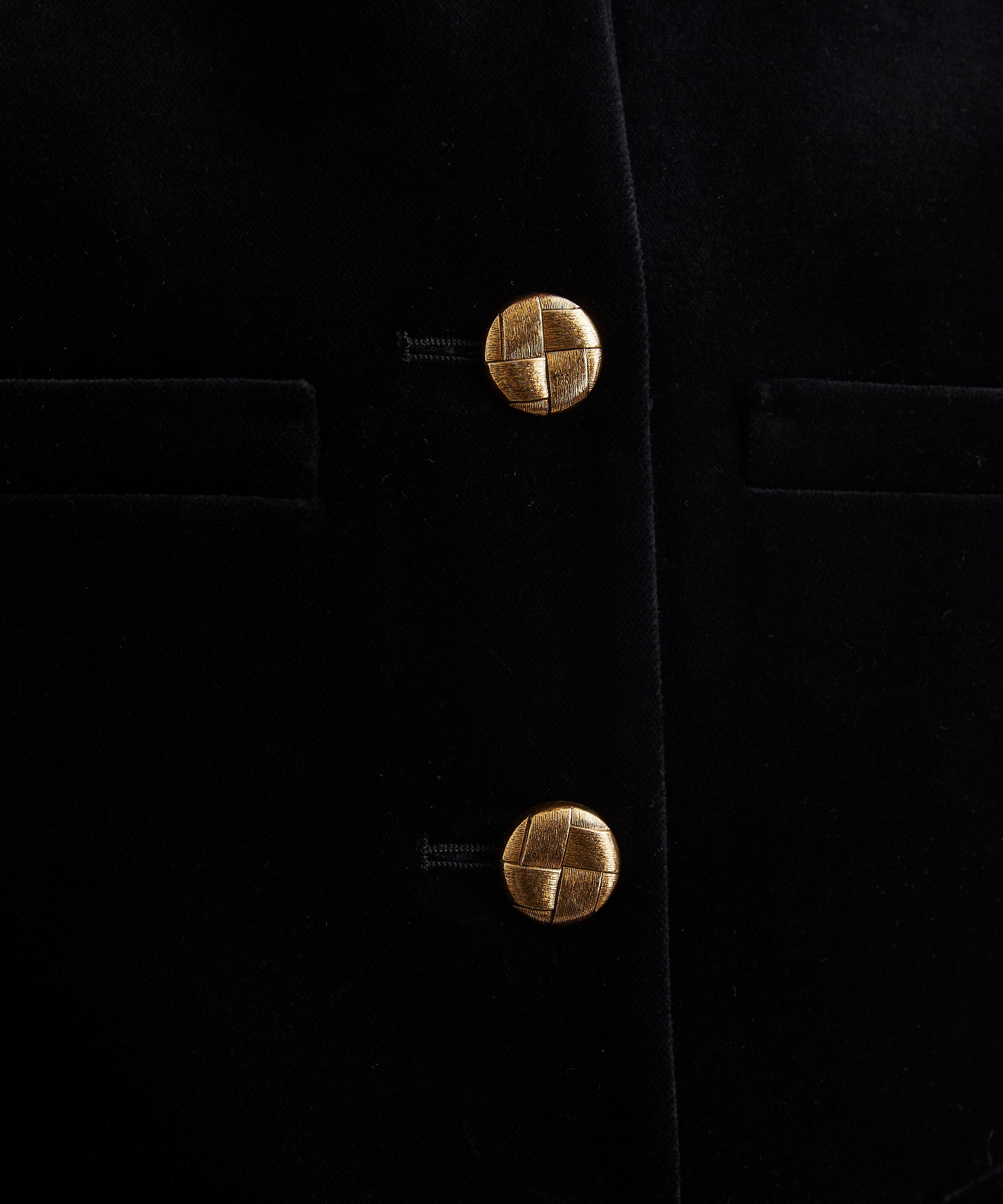 BLAZÉ Milano - Jealousy Black Velvet Bolero Jacket image number 4