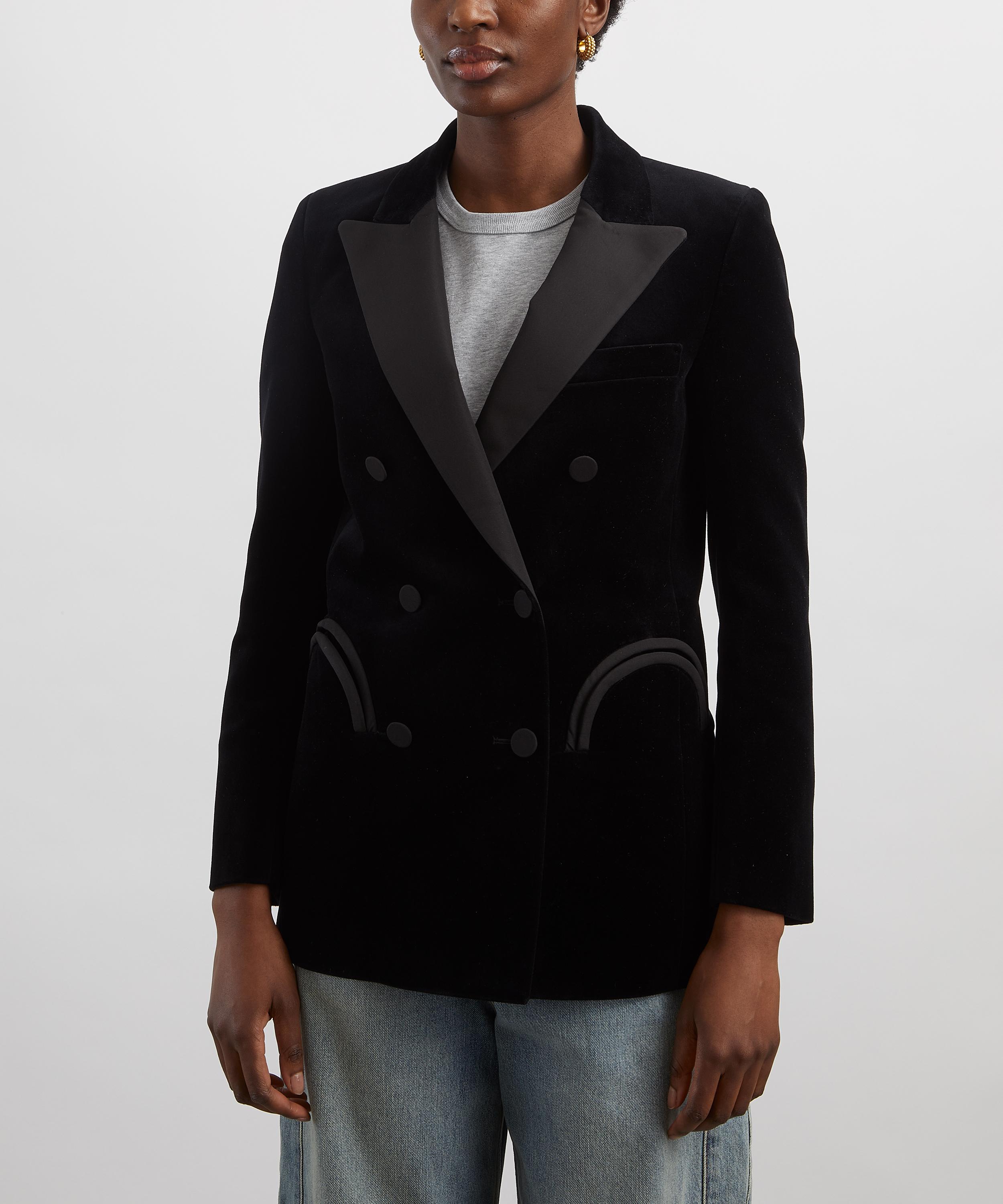 BLAZ&Eacute; Milano - Jealousy Black Velvet Everyday Jacket image number 2