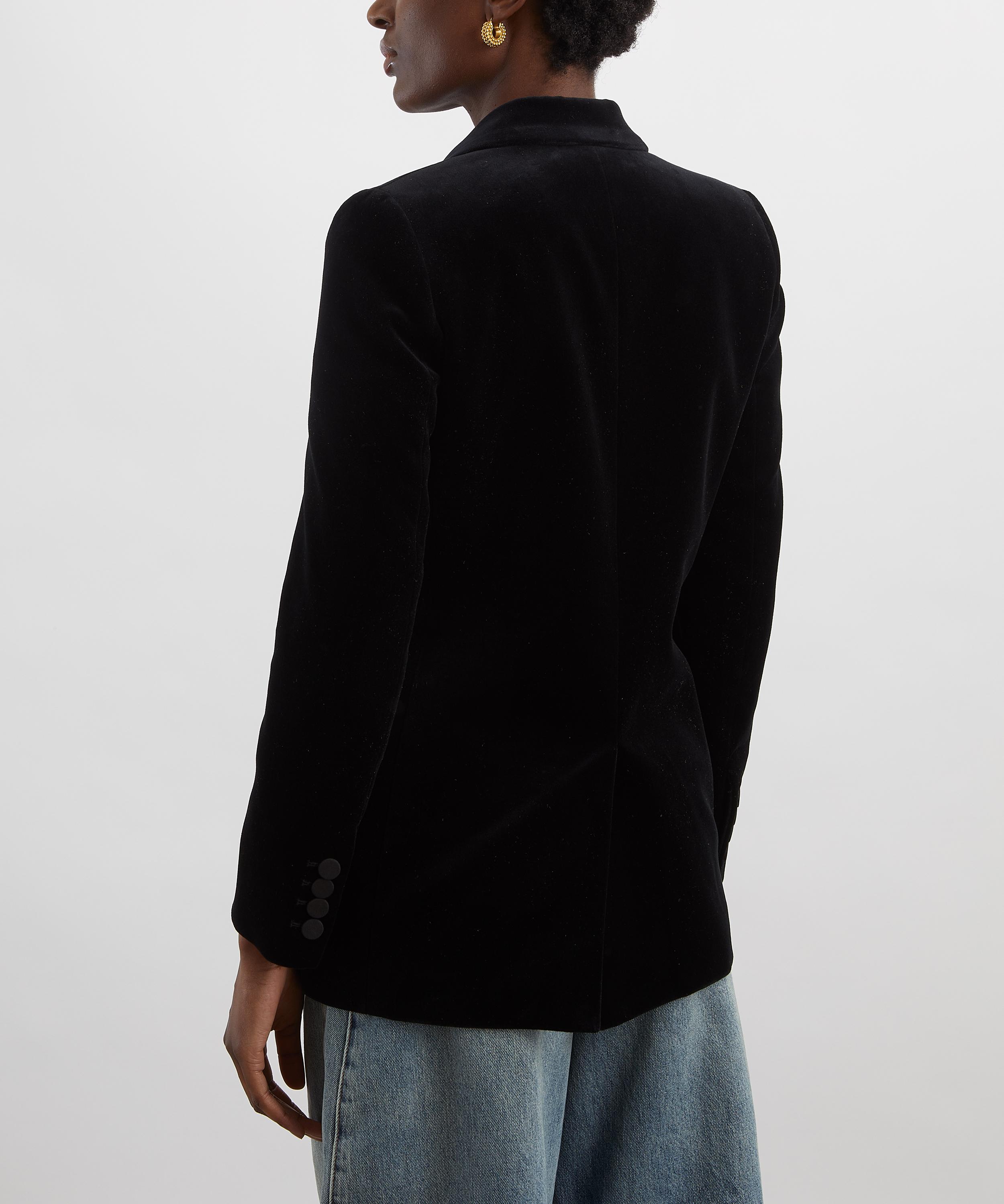 BLAZ&Eacute; Milano - Jealousy Black Velvet Everyday Jacket image number 3