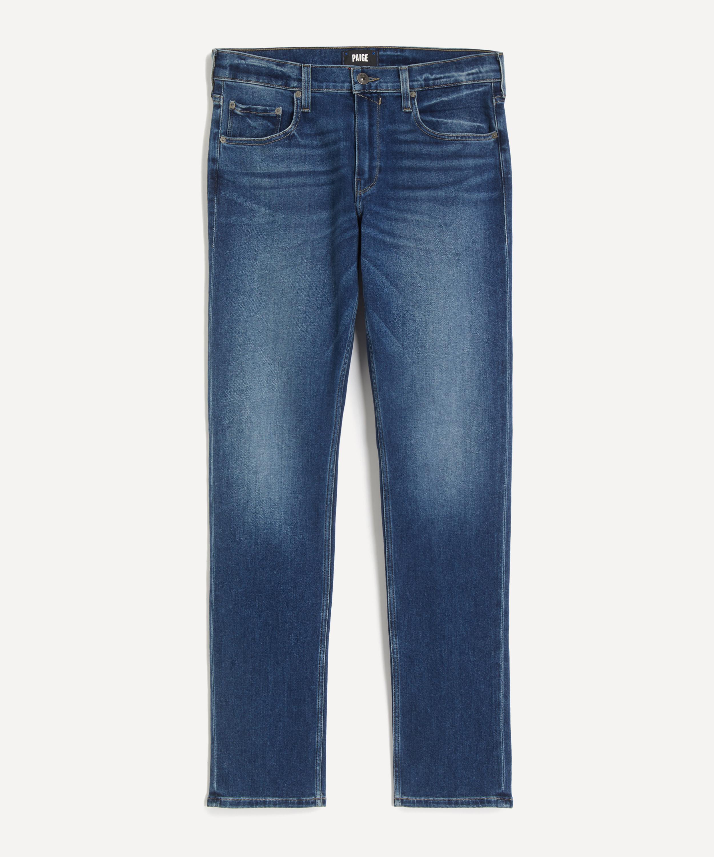 Paige - Federal Transcend Vintage Slim-Straight Jeans in Milburn