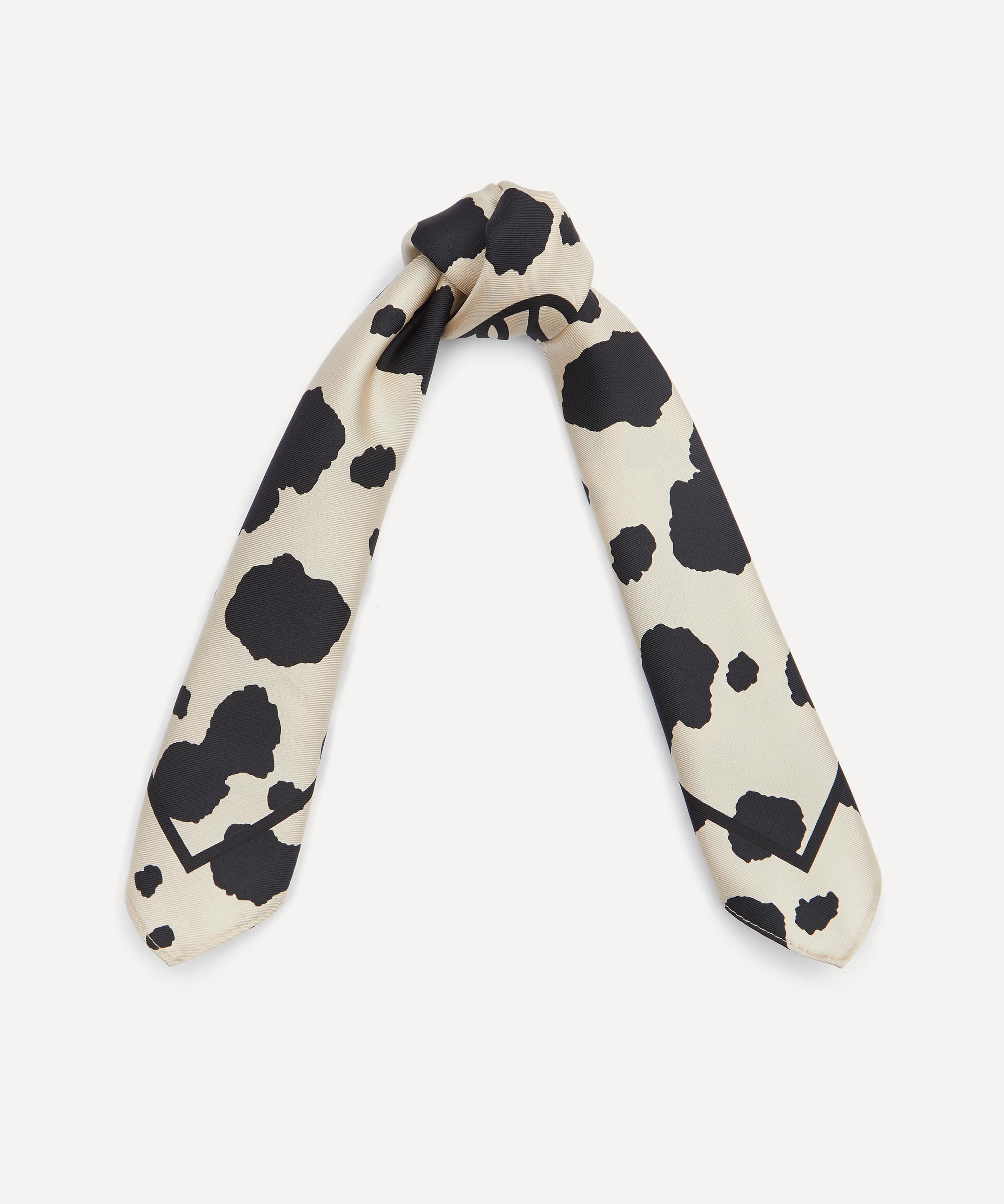 Lescarf - Dalmatian Print 50x50 Silk Scarf