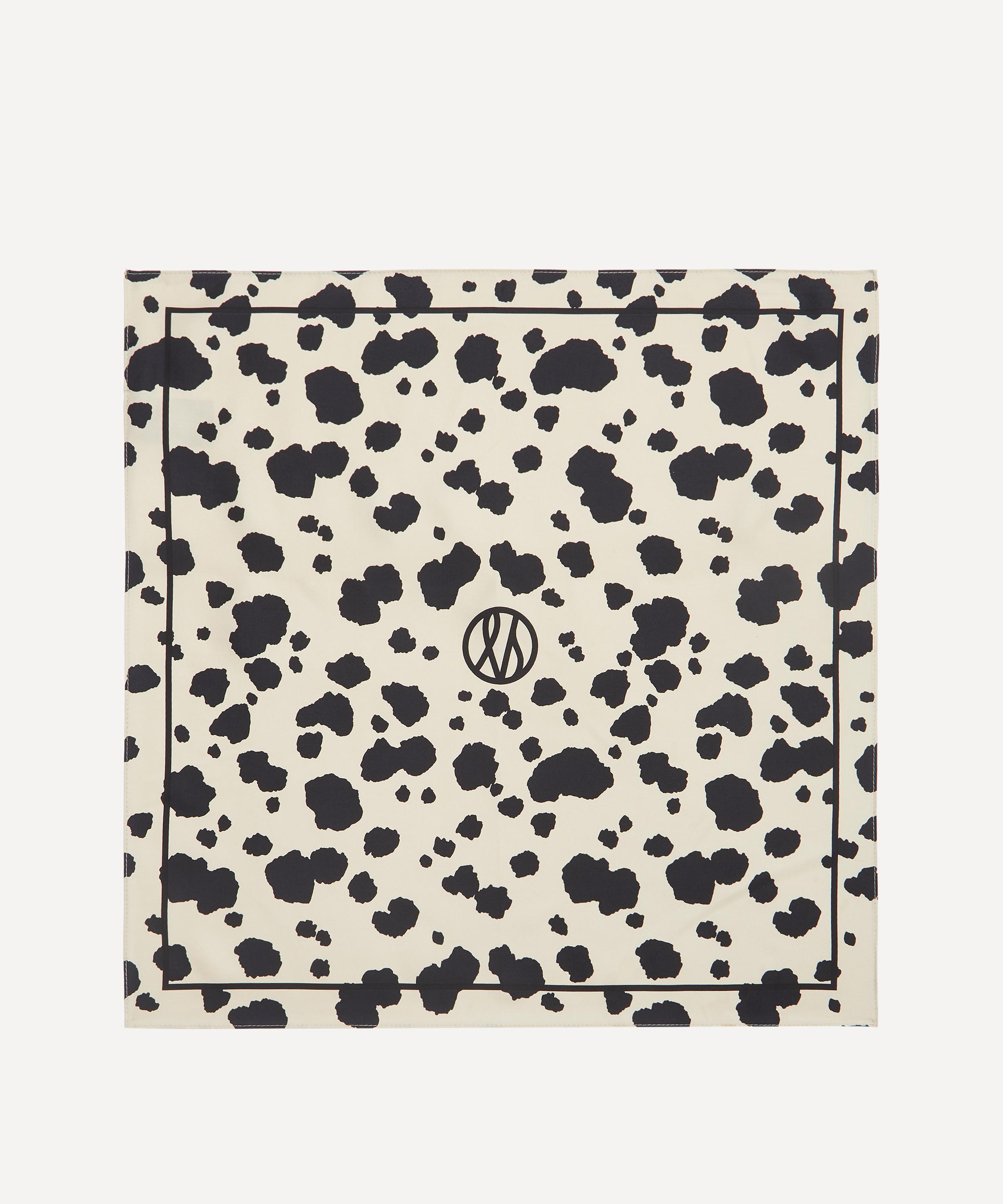 Lescarf - Dalmatian Print 50x50 Silk Scarf image number 1