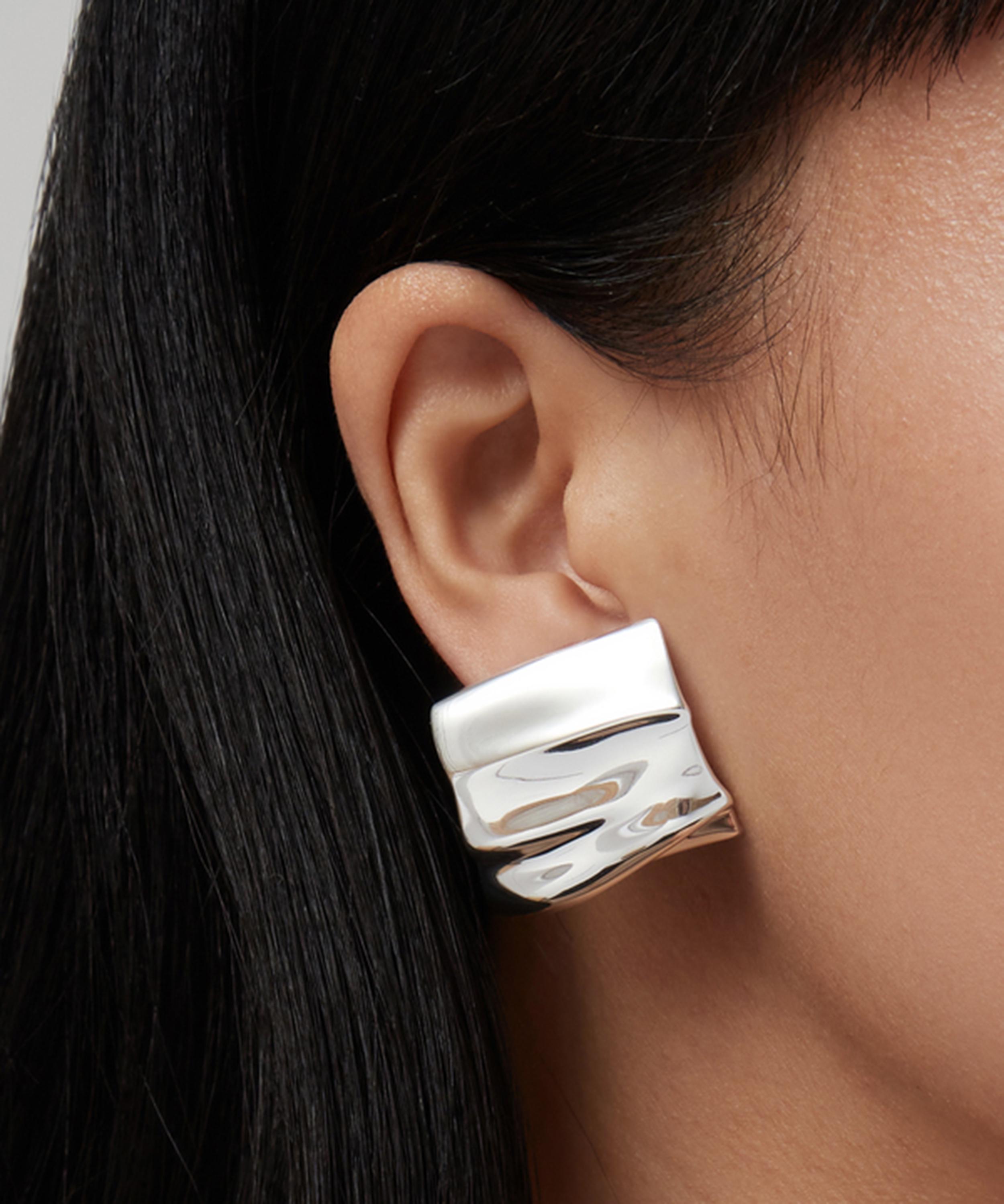 JENNY BIRD - Silver-Plated Sundra Stud Earrings image number 1