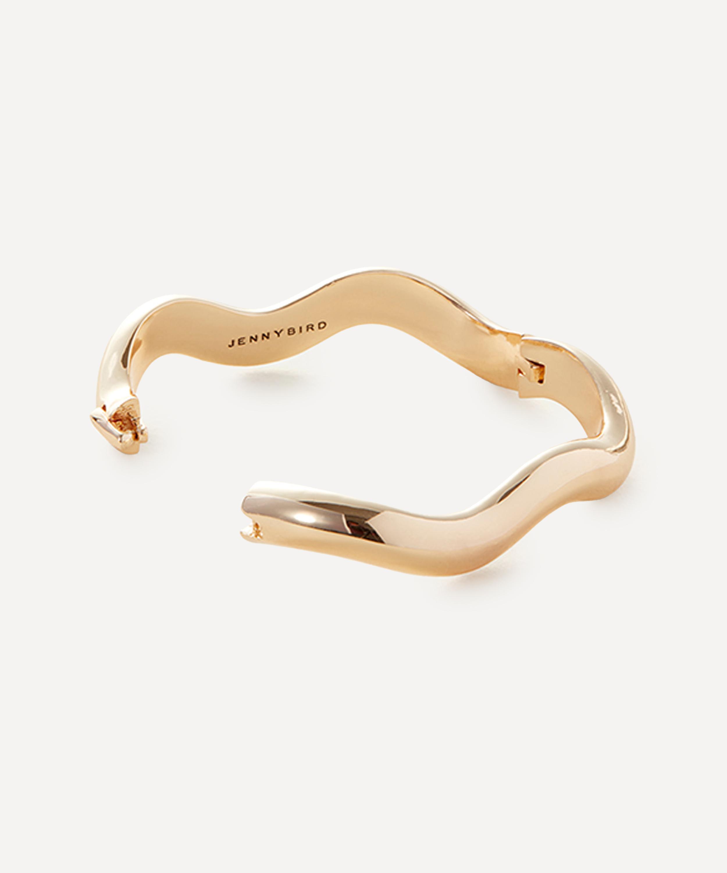 JENNY BIRD - 14ct Gold-Plated Ola Bangle Bracelet image number 2