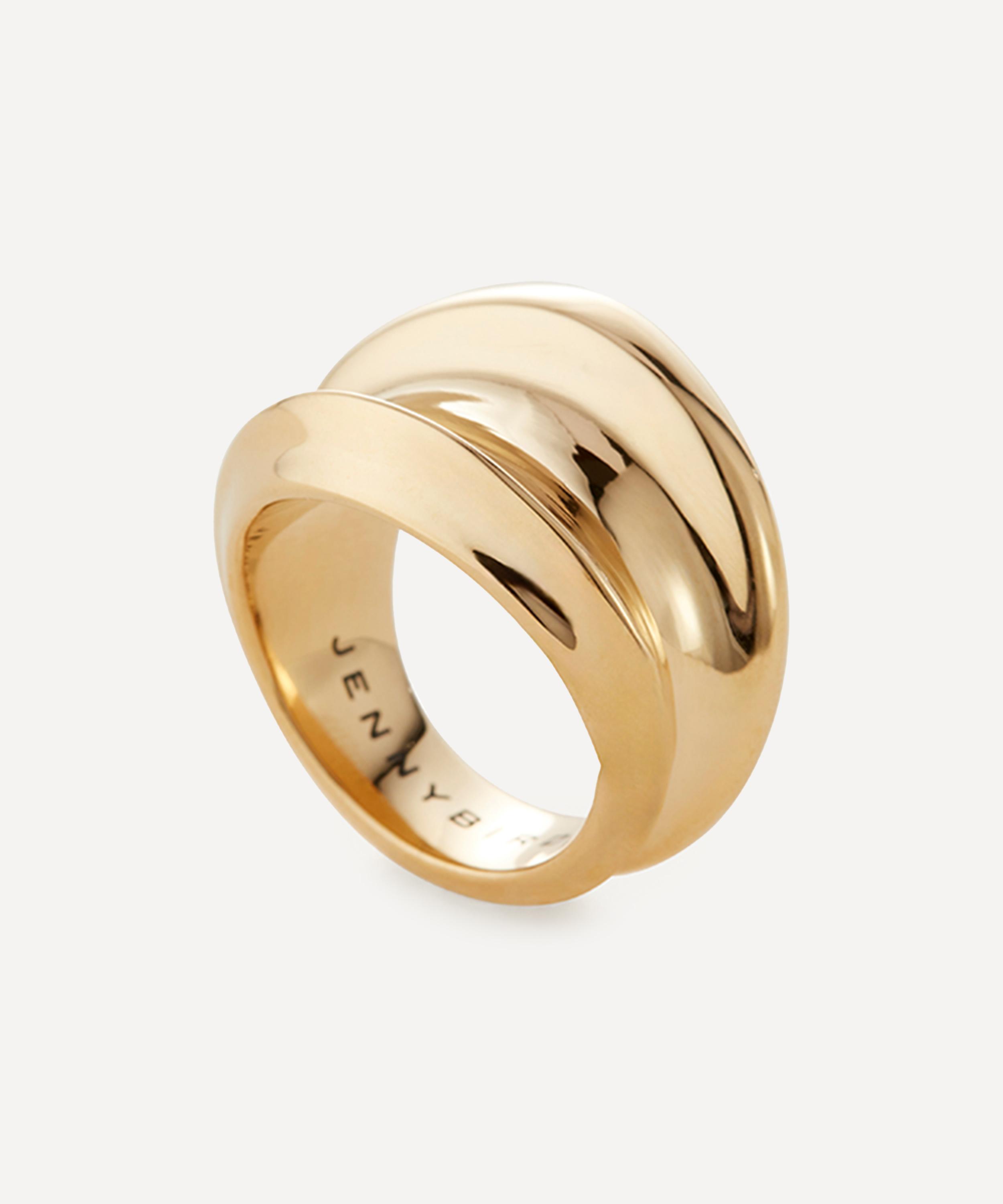 JENNY BIRD - 14ct Gold-Plated Leona Ring