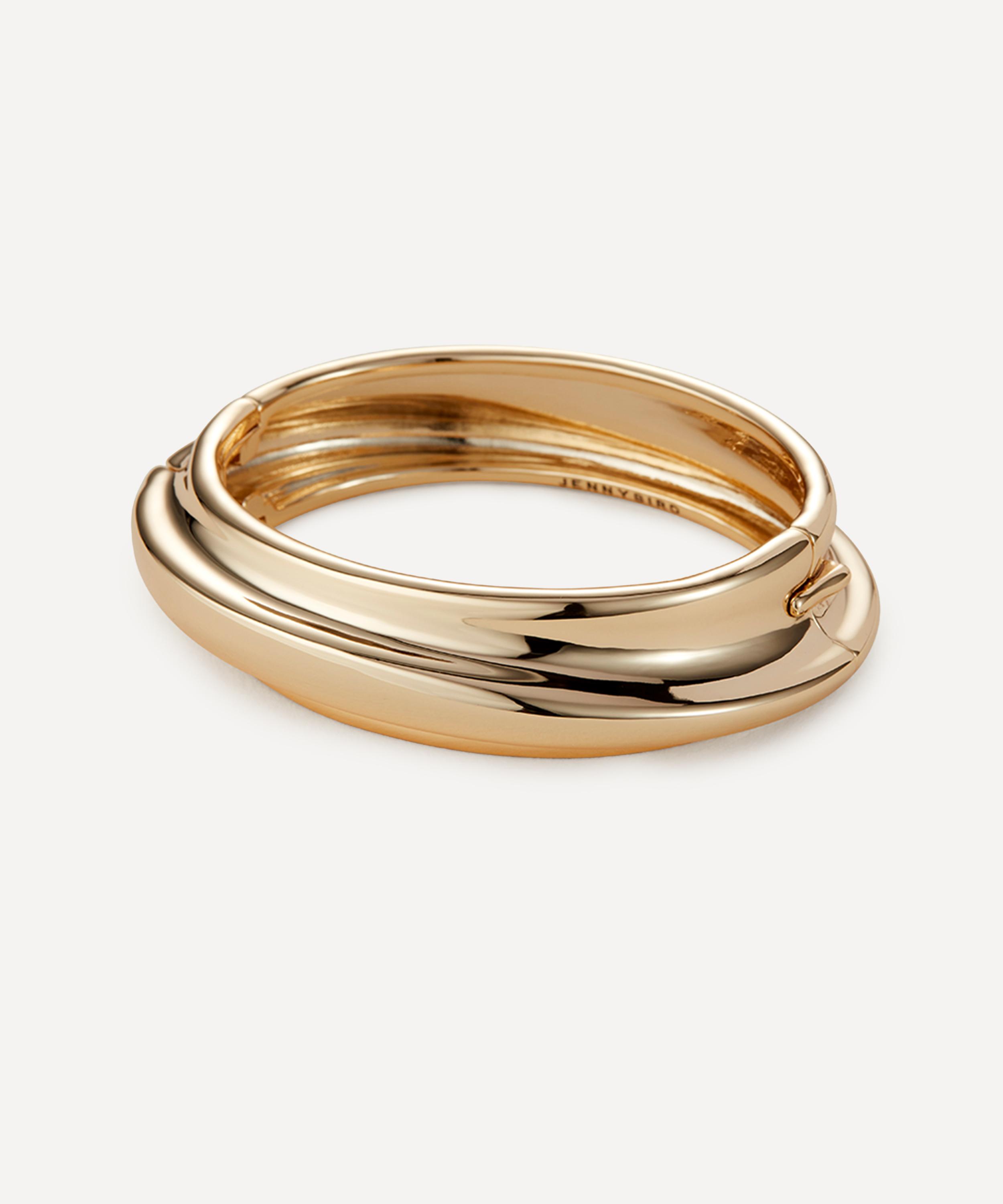 JENNY BIRD - Gold-Plated Lennon Bangle Bracelet