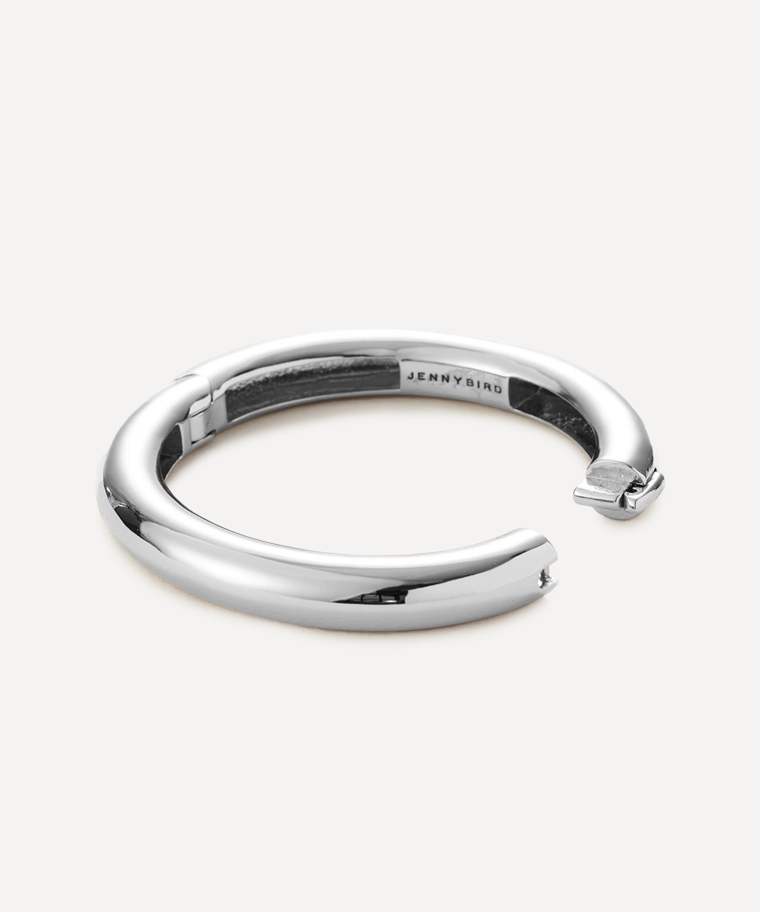 JENNY BIRD - Silver-Plated Gia Mega Bangle Bracelet image number 2