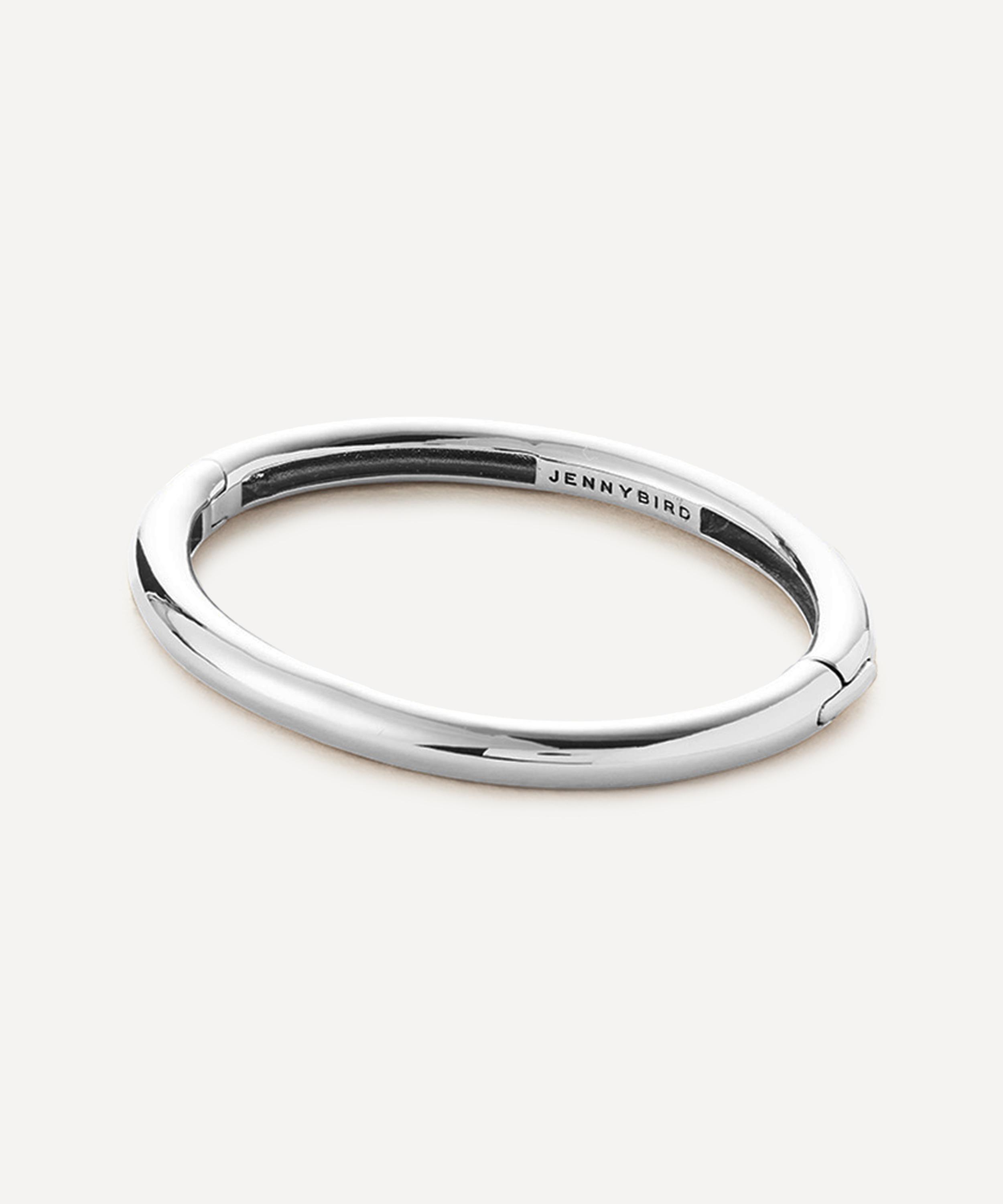 JENNY BIRD - Silver-Plated Gia Bangle Bracelet