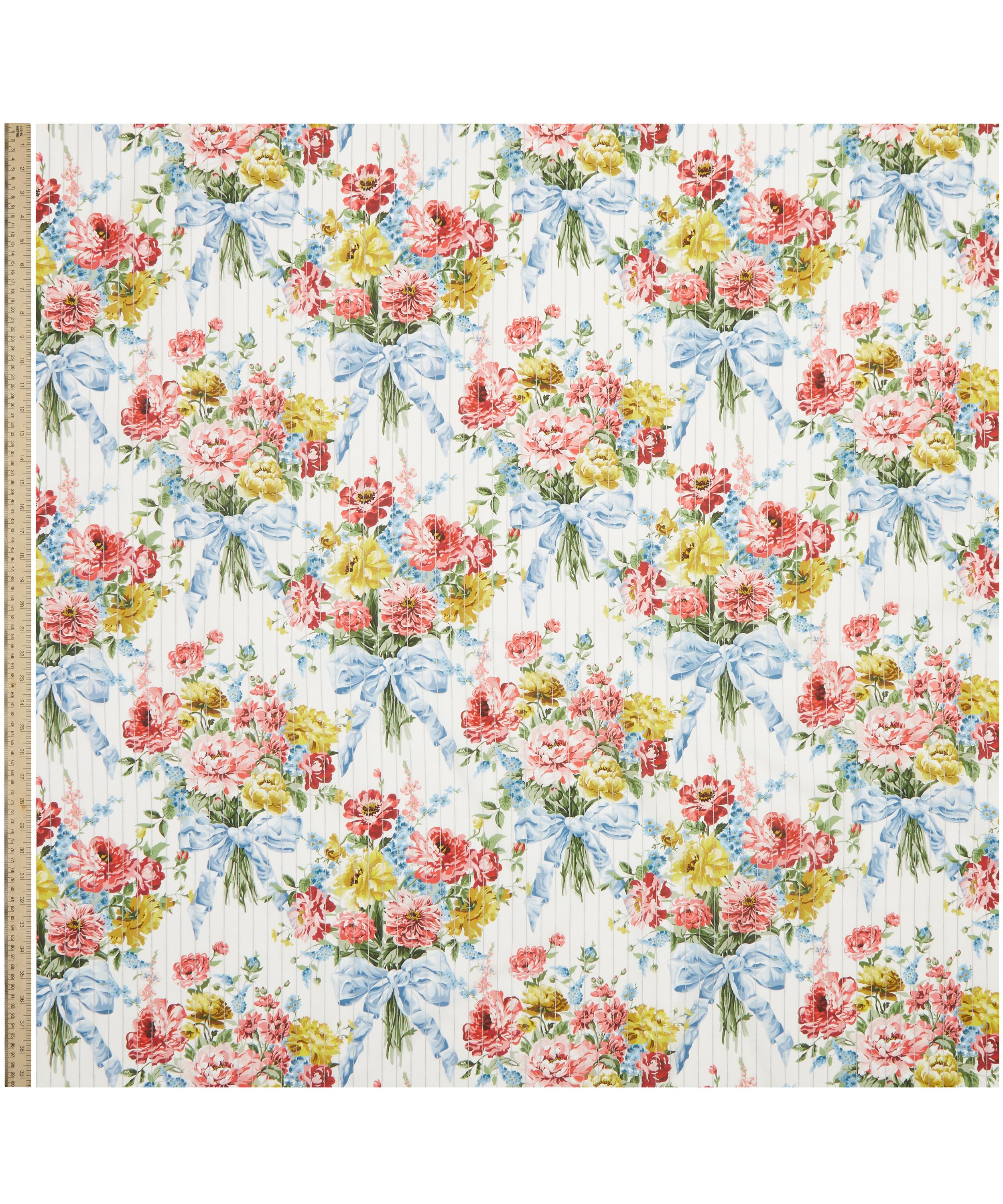 Liberty Fabrics - Liberty Fabrics & Bridgerton Bow Bouquet Stripe Tana Lawn&trade; Cotton image number 1