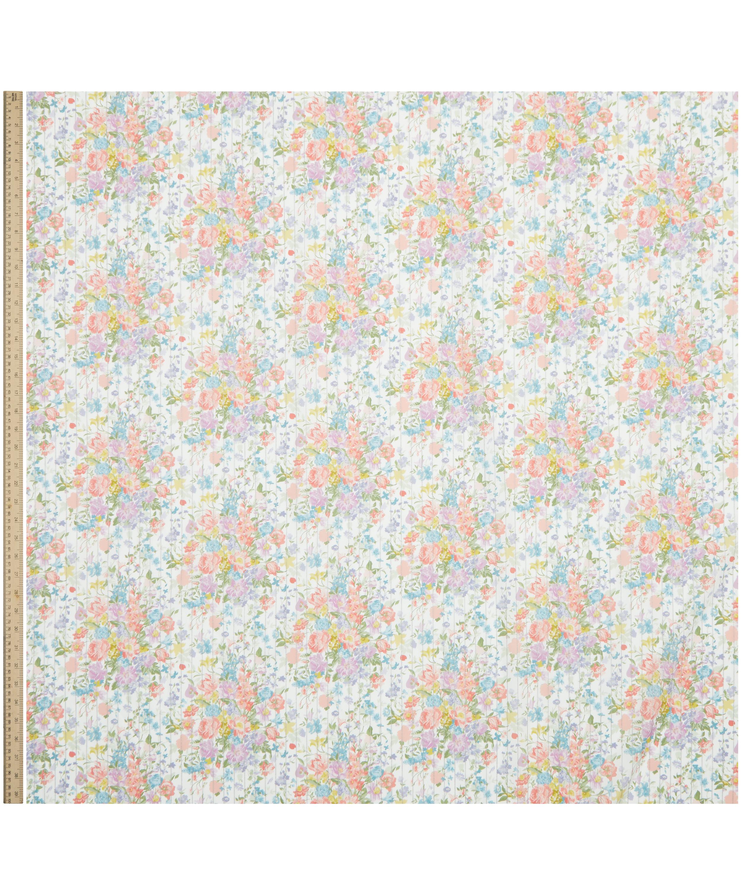 Liberty Fabrics - Liberty Fabrics & Bridgerton Bouquet Parade Stripe Tana Lawn&trade; Cotton image number 1