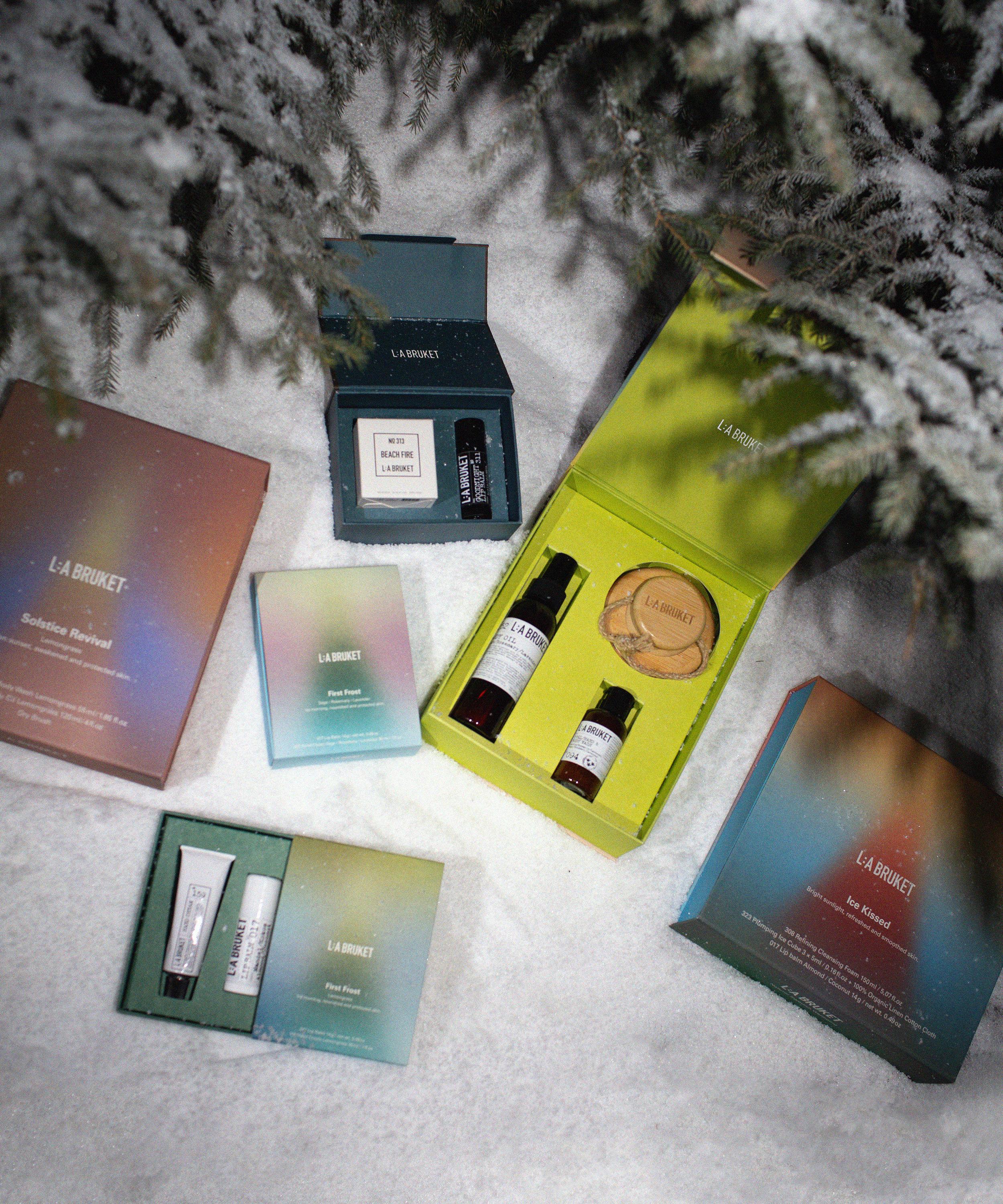 L:A Bruket - First Frost Winter Gift Set Lemongrass image number 2