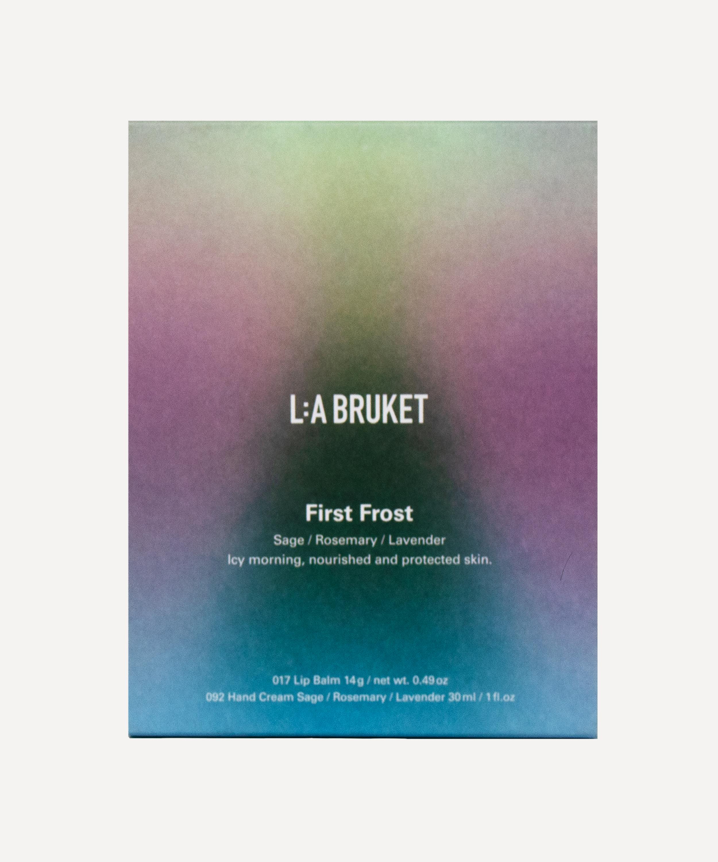 L:A Bruket - First Frost Winter Gift Set Sage/Rosemary/Lavender image number 1